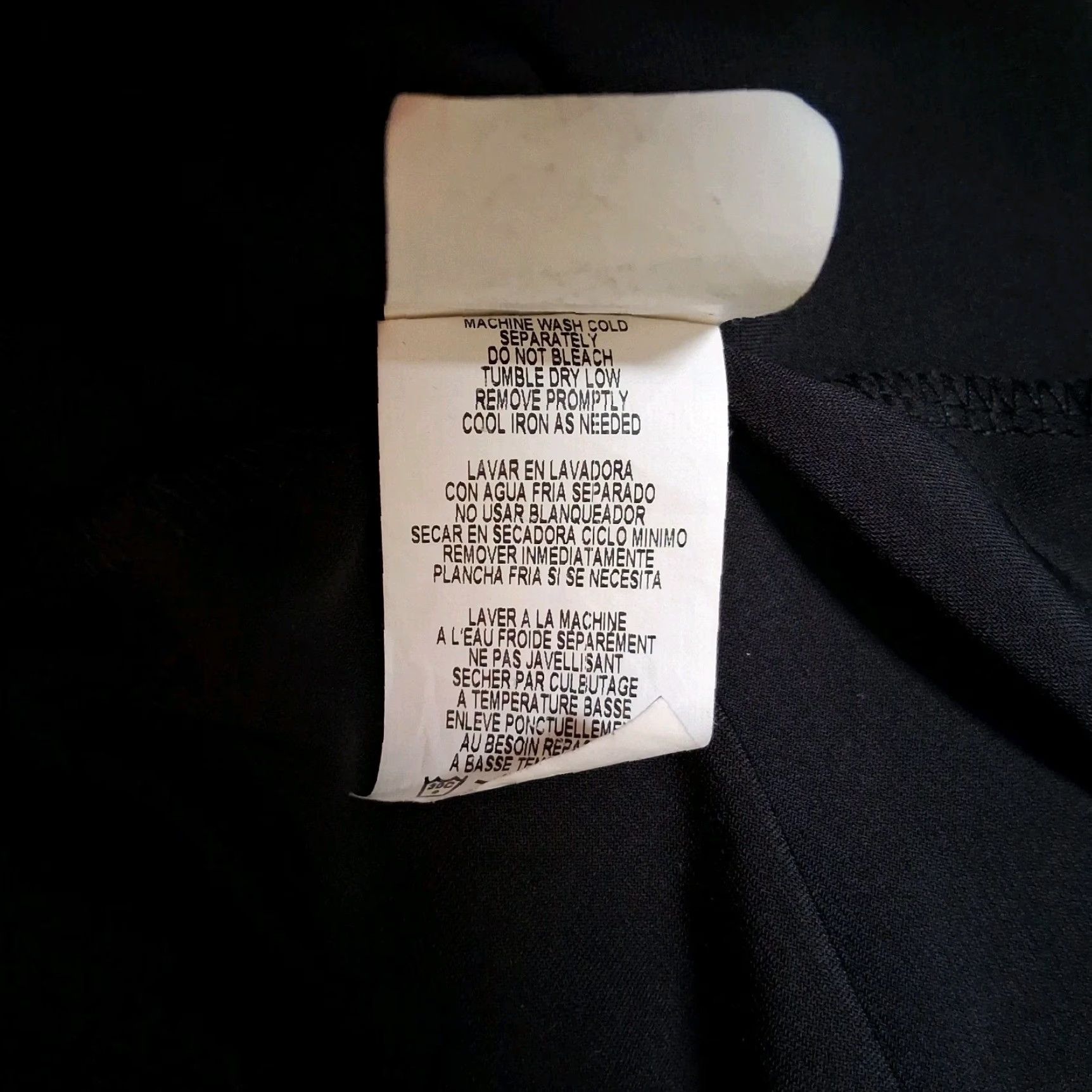 Vintage Tiana B Dress Plus Size Black White Trim Knee Length Classic Party Office Wear Size XXL / US 16-18 / IT 52-54 - 7 Thumbnail