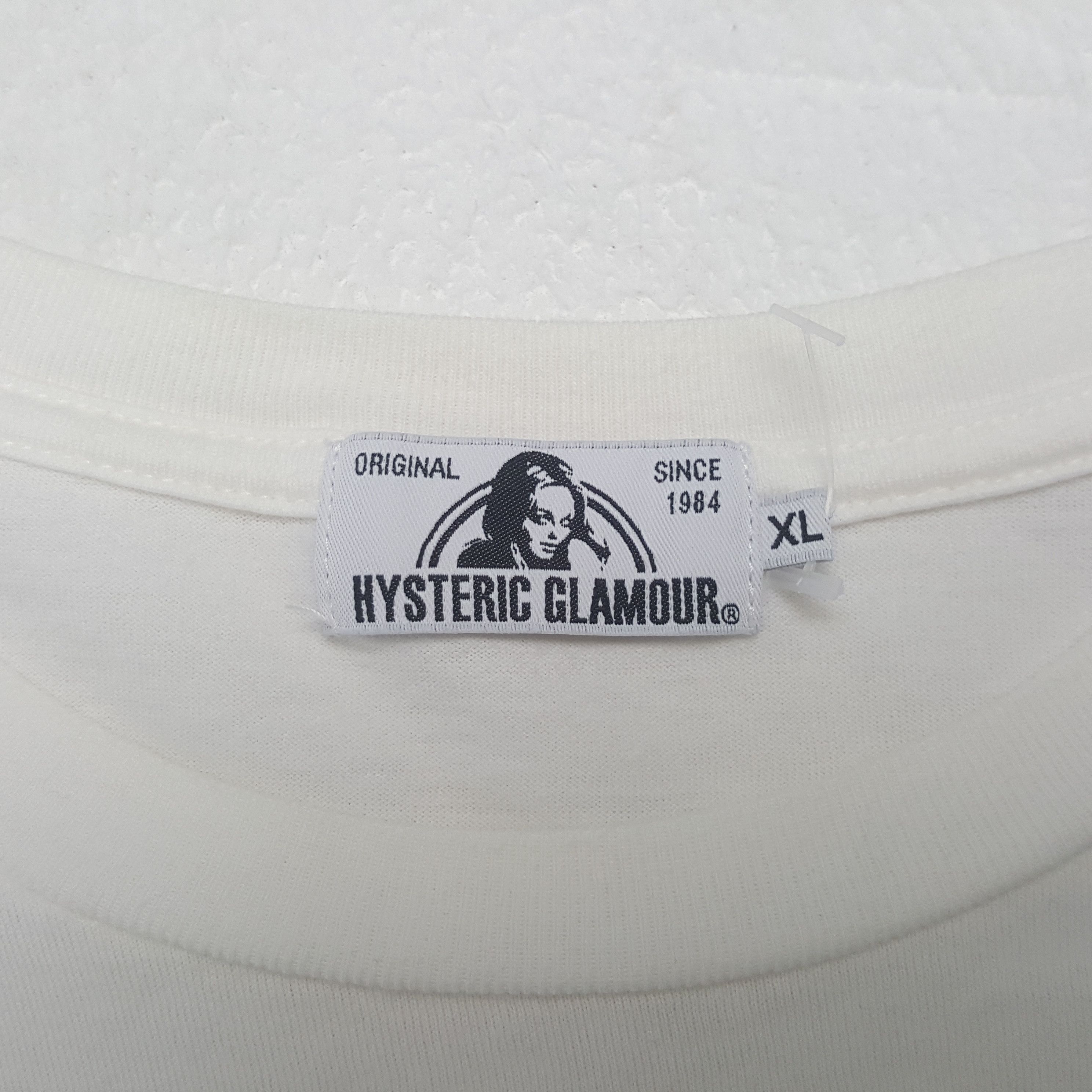 Hysteric Glamour Vintage Hysteric Glamour Japan Fashion Brand T-shirt C294N41 Size US L / EU 52-54 / 3 - 4 Thumbnail