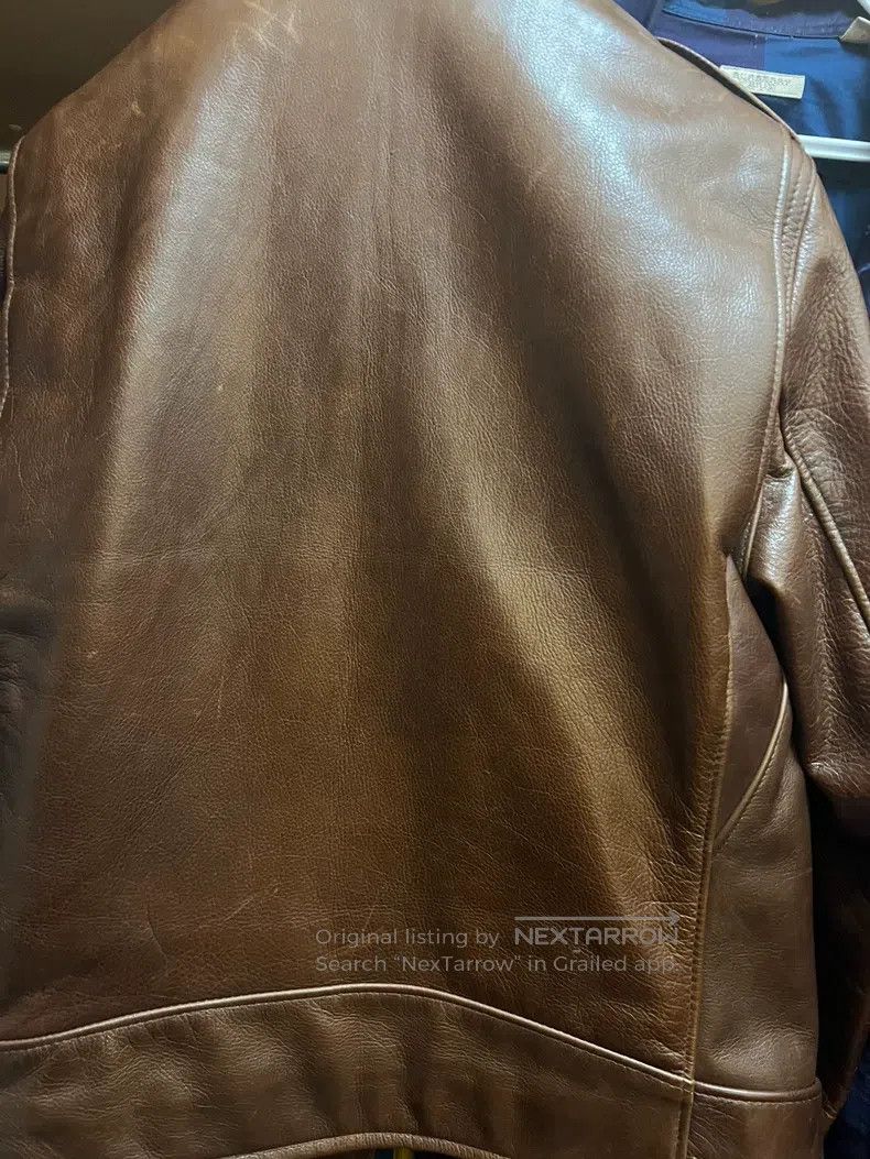 Schott Schott Motorcycle leather jacket Size US L / EU 52-54 / 3 - 4 Thumbnail