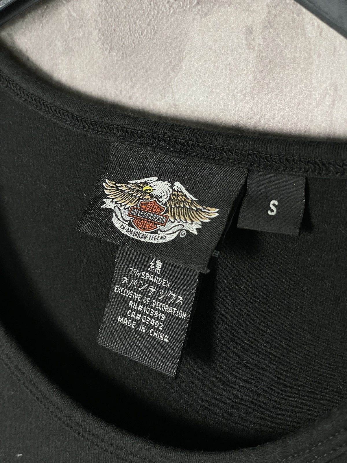 Harley Davidson × Vintage Harley Davidson Vintage Y2K 90s printed tank top Size S / US 4 / IT 40 - 9 Thumbnail