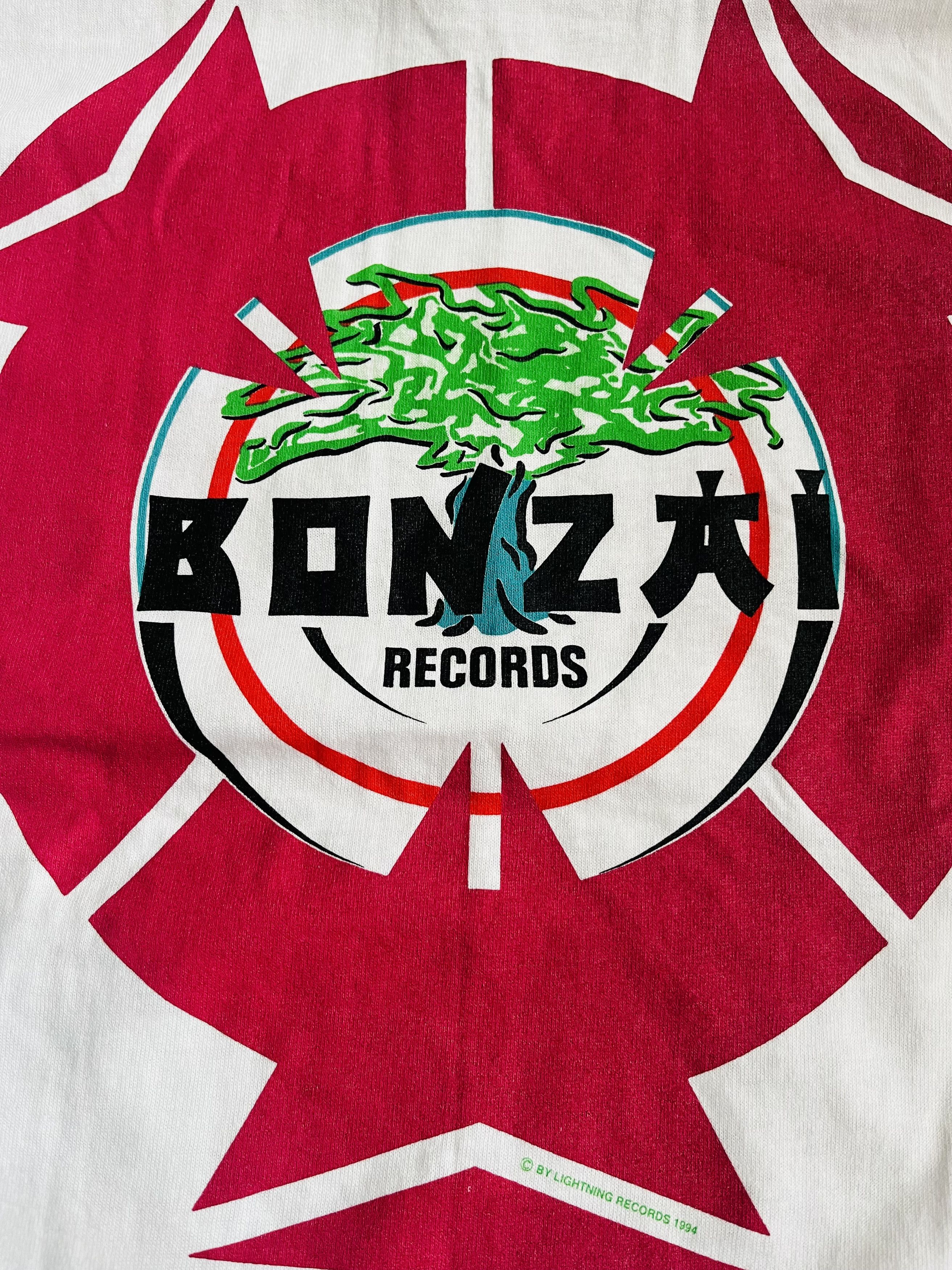 Other original RARE VINTAGE BONZAI RECORDS LONGSLEEVE (1990s) Size US XL / EU 56 / 4 - 11 Thumbnail