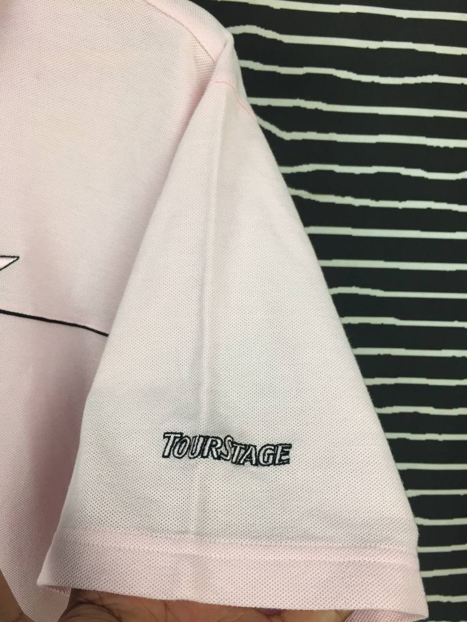 Japanese Brand × PGA Tour TOURSTAGE Bridgestone Small Logo Golf Polo Tee Size US XL / EU 56 / 4 - 8 Thumbnail