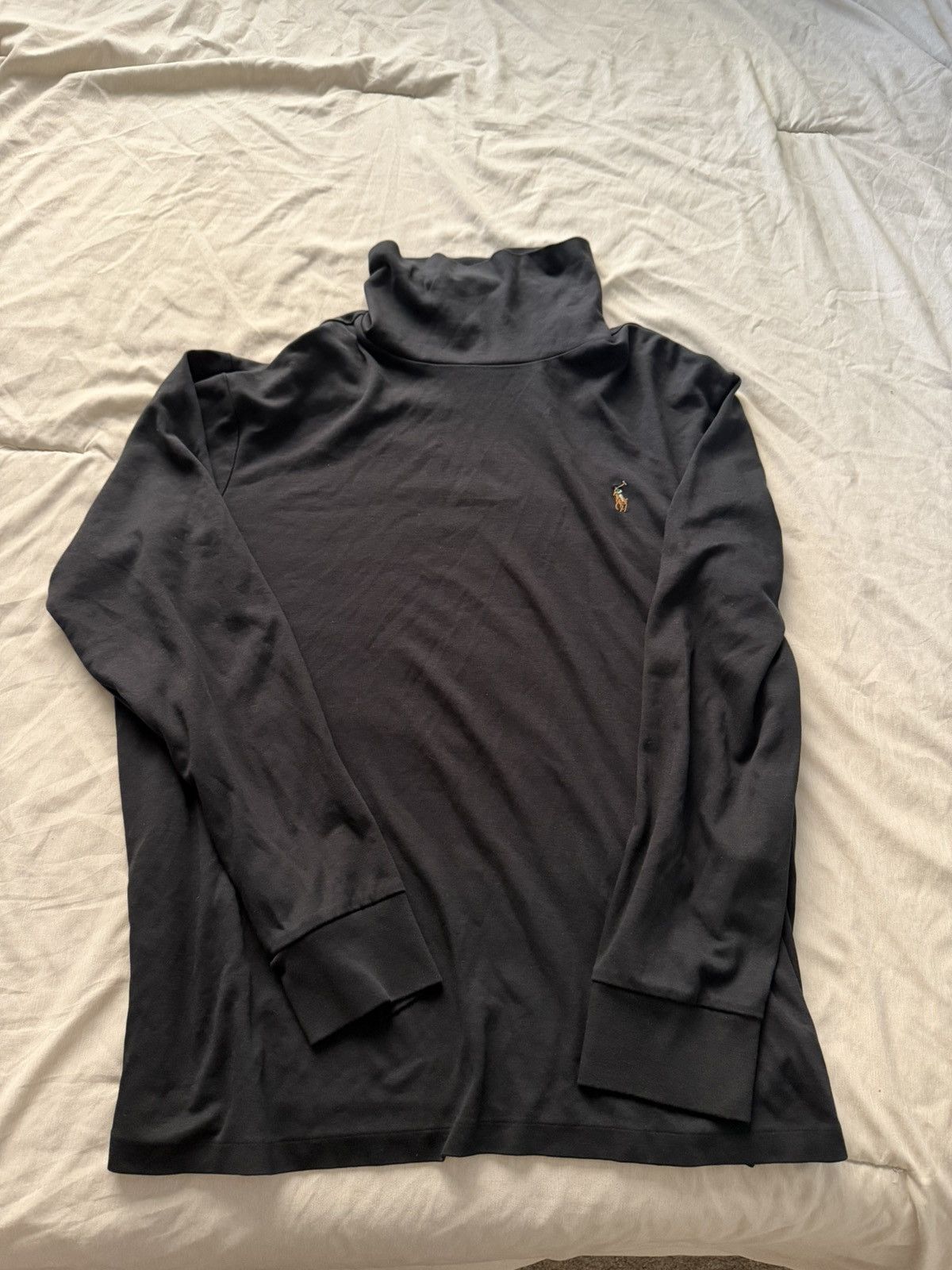 Polo Ralph Lauren Polo Ralph Lauren Black Turtleneck Size US XL / EU 56 / 4 - 1 Thumbnail