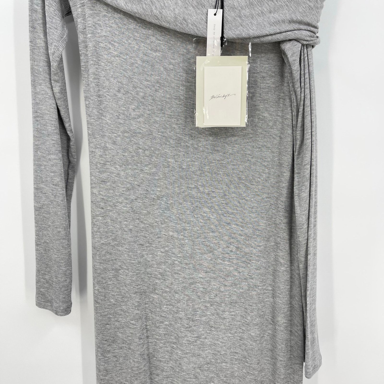 Other the line by K | NWT Maisie Dress Heather Grey Modal XL Size XL / US 12-14 / IT 48-50 - 8 Thumbnail