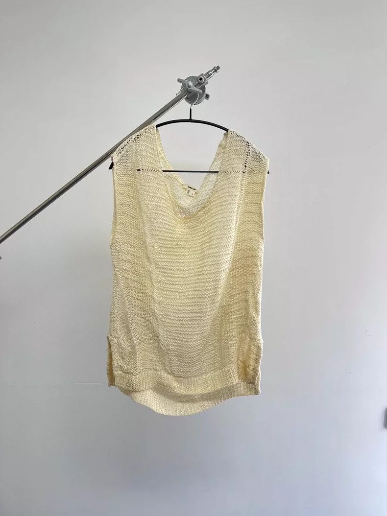 Helmut Lang Helmut lang Cutout knit vest 2504-Nextarrow Size US M / EU 48-50 / 2 - 1 Thumbnail