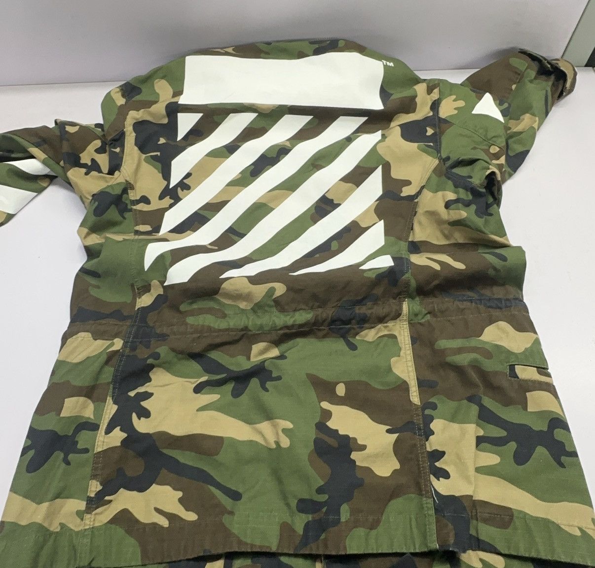 Off-White Off-White camouflage field jacket Size US S / EU 44-46 / 1 - 9 Thumbnail