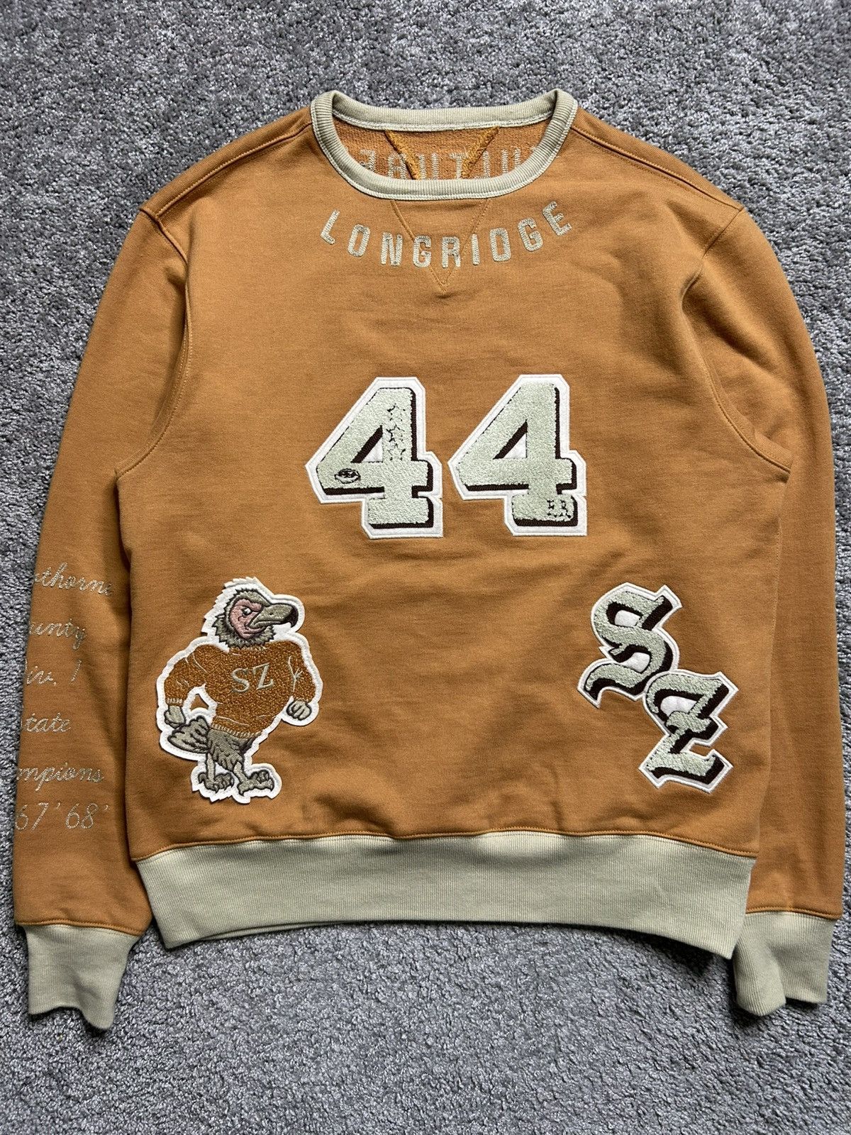 Samuel Zelig Samuel Zelig Sample Varsity French Terry Sweatshirt Crewneck Size US L / EU 52-54 / 3 - 1 Thumbnail