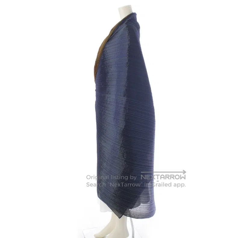 Issey Miyake Issey Miyake Blue Dress Size M / US 6-8 / IT 42-44 - 4 Thumbnail