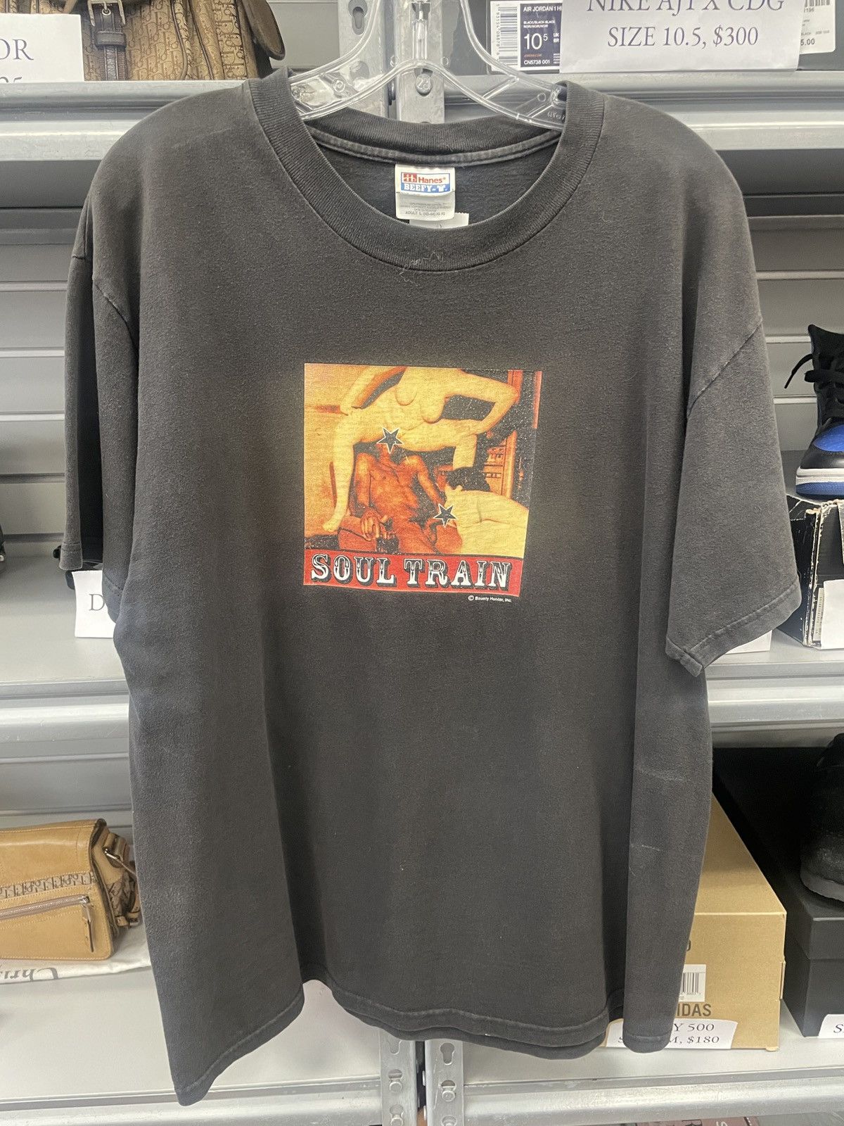 Bounty Hunter × Vintage Porn Star Shirt Soul Train Skate Nudity Bounty Hunter VTG Size US L / EU 52-54 / 3 - 1 Thumbnail