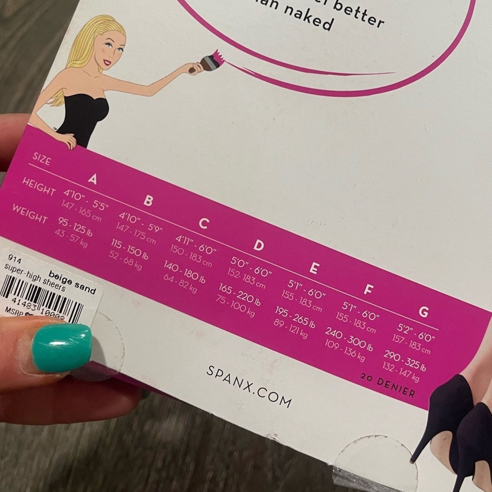 Spanx NWT Spanx In-Power High Shaping High Waisted Beige Size D Size ONE SIZE - 5 Thumbnail
