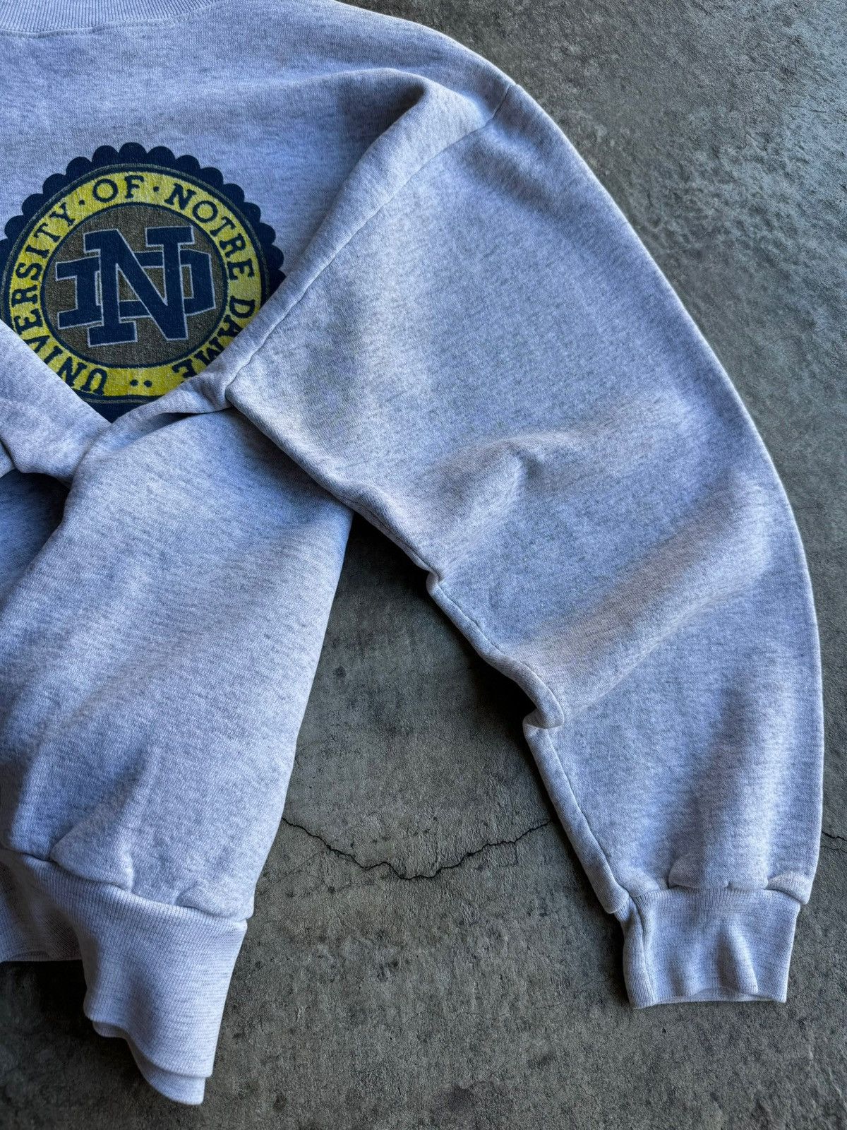 Other × Vintage Crazy vintage notre dame Y2K streetwear casual sweater Size US L / EU 52-54 / 3 - 4 Thumbnail