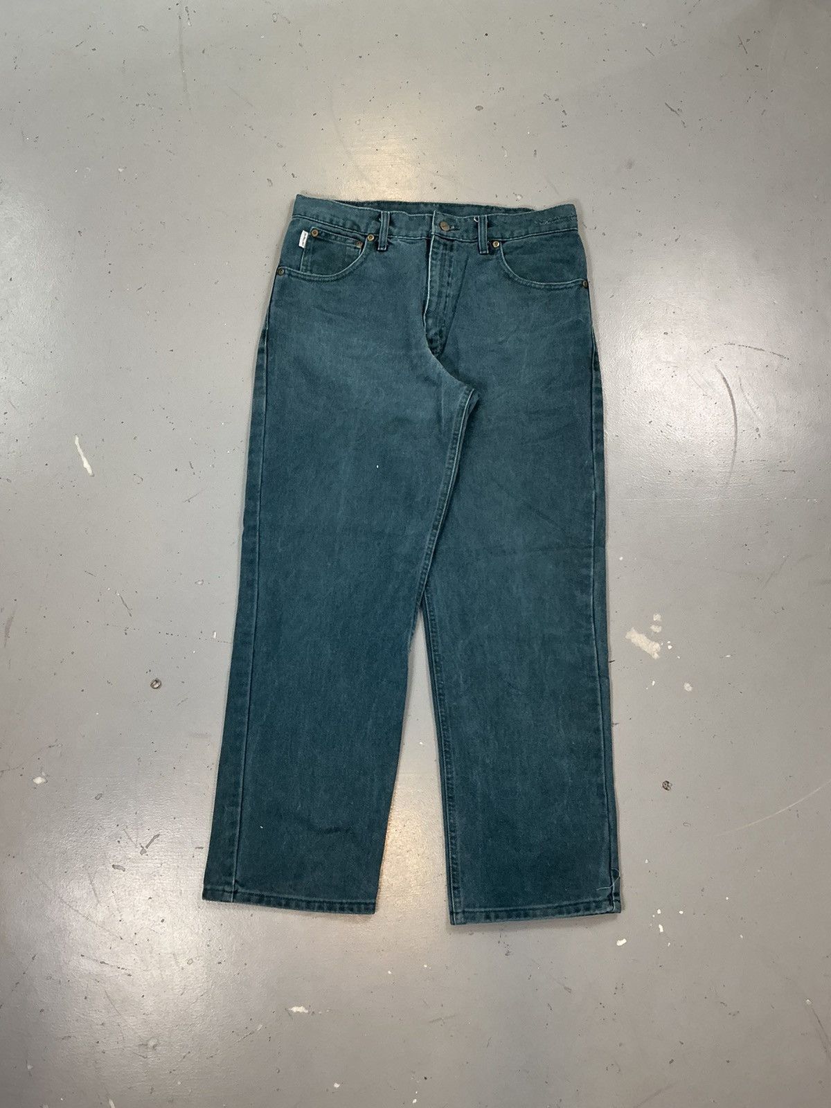Carhartt × Vintage Vintage rare Carhartt b136 GRE carpenter denim Size US 34 / EU 50 - 1 Thumbnail