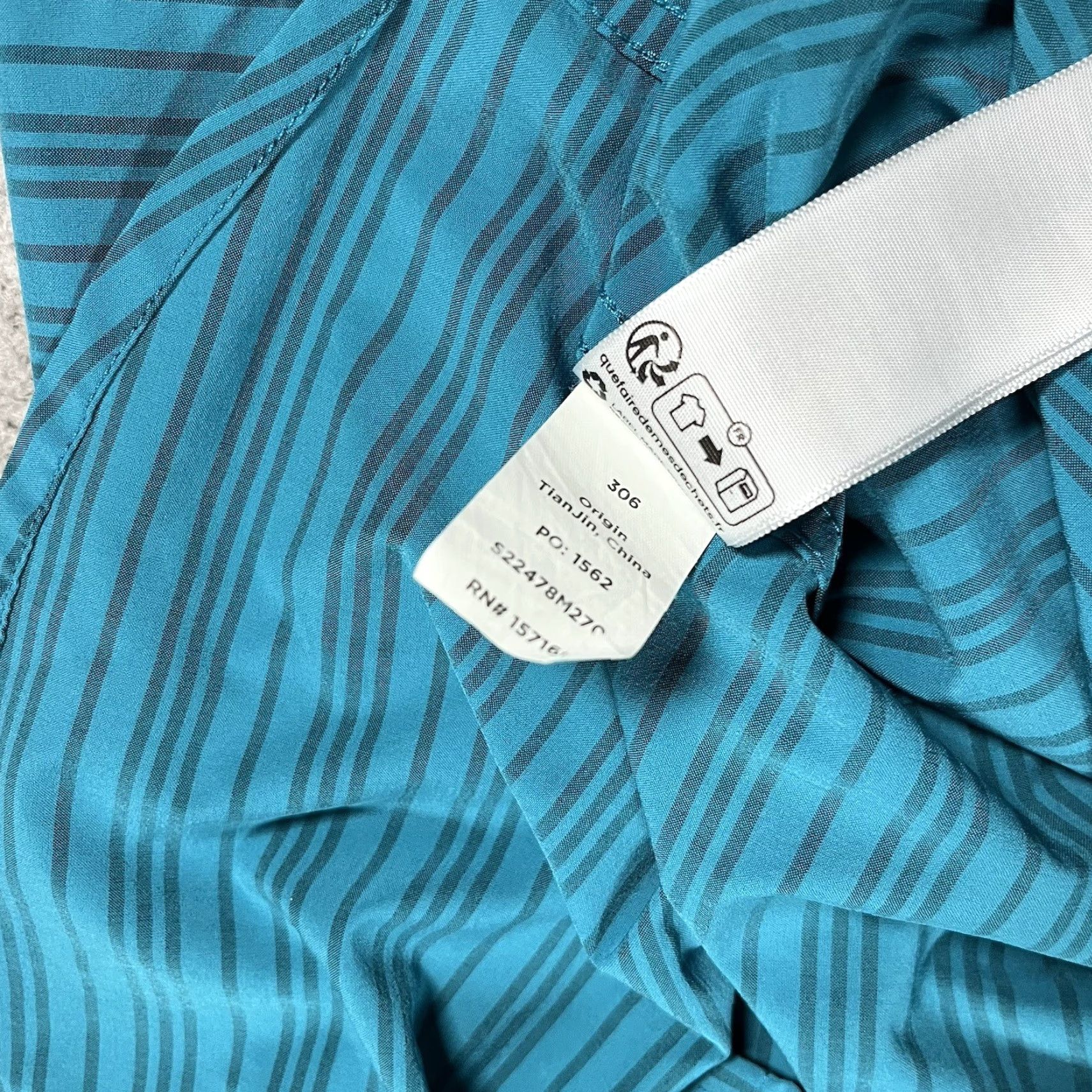 Cotopaxi Cotopaxi Shirt Men M Stripe Button Pocket Lightweight Short Sleeve Travel Cambio Size US M / EU 48-50 / 2 - 6 Thumbnail