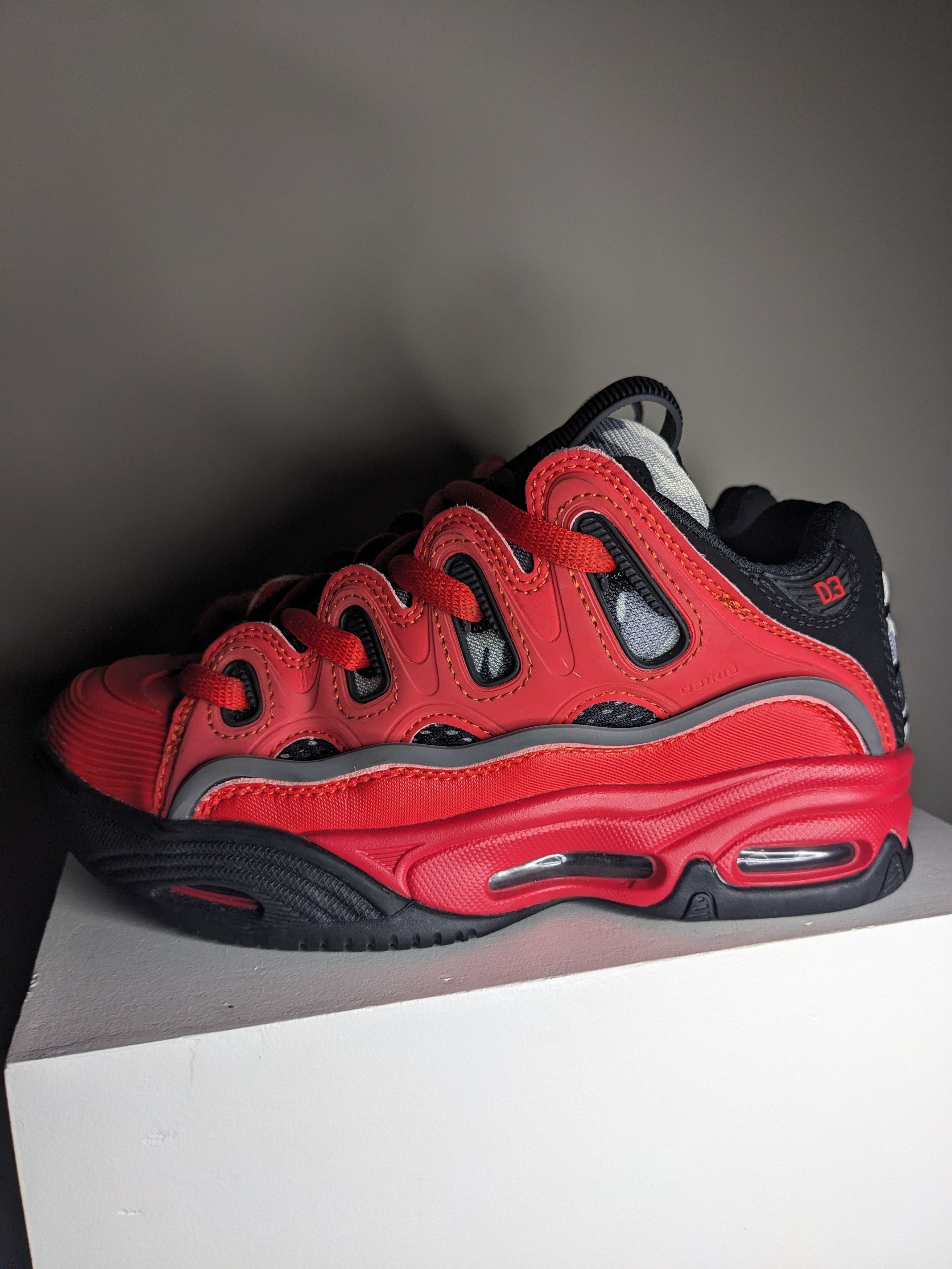 Osiris Osiris D3 2001 Black Sneakers Shoes Men’s Size 5 Y2K Chunky Size US 5 / EU 37 - 3 Thumbnail