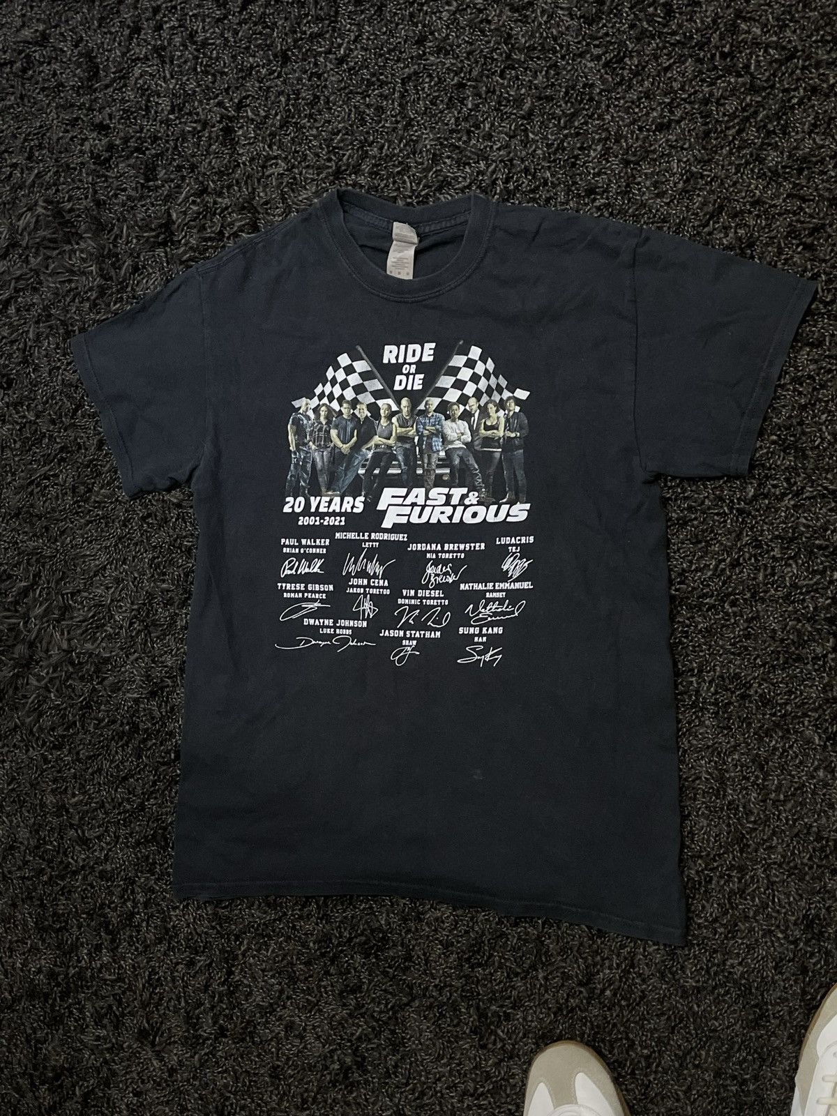 Vintage Vintage Fast Furious Movie Promo tee Y2K Ride or Die Tokyo Size US L / EU 52-54 / 3 - 8 Thumbnail