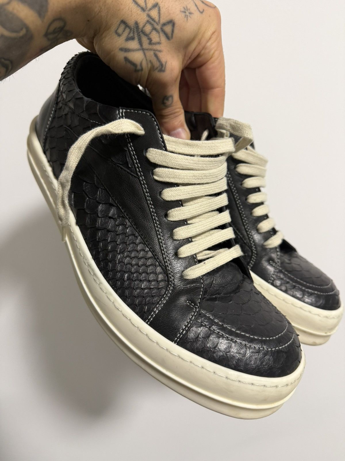 Rick Owens Rick Owens Vintage Sneaks Python Size US 9.5 / EU 42-43 - 1 Thumbnail