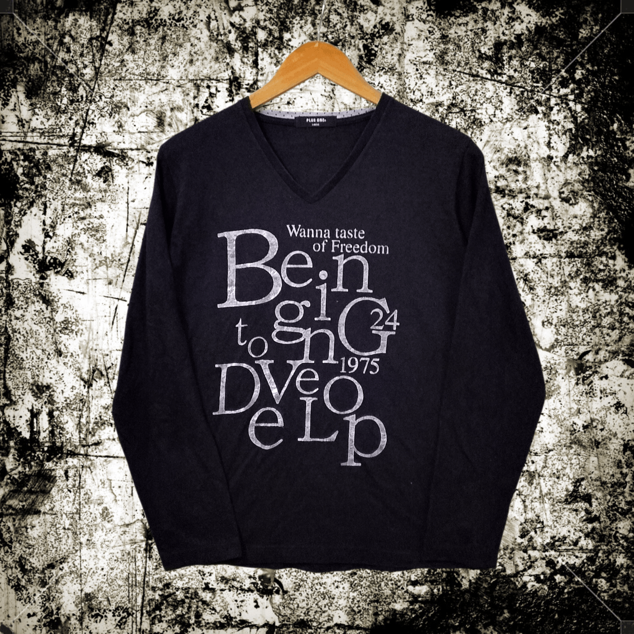 Japanese Brand LGB Dragon Trip V-Neck Longsleeve | Grailed