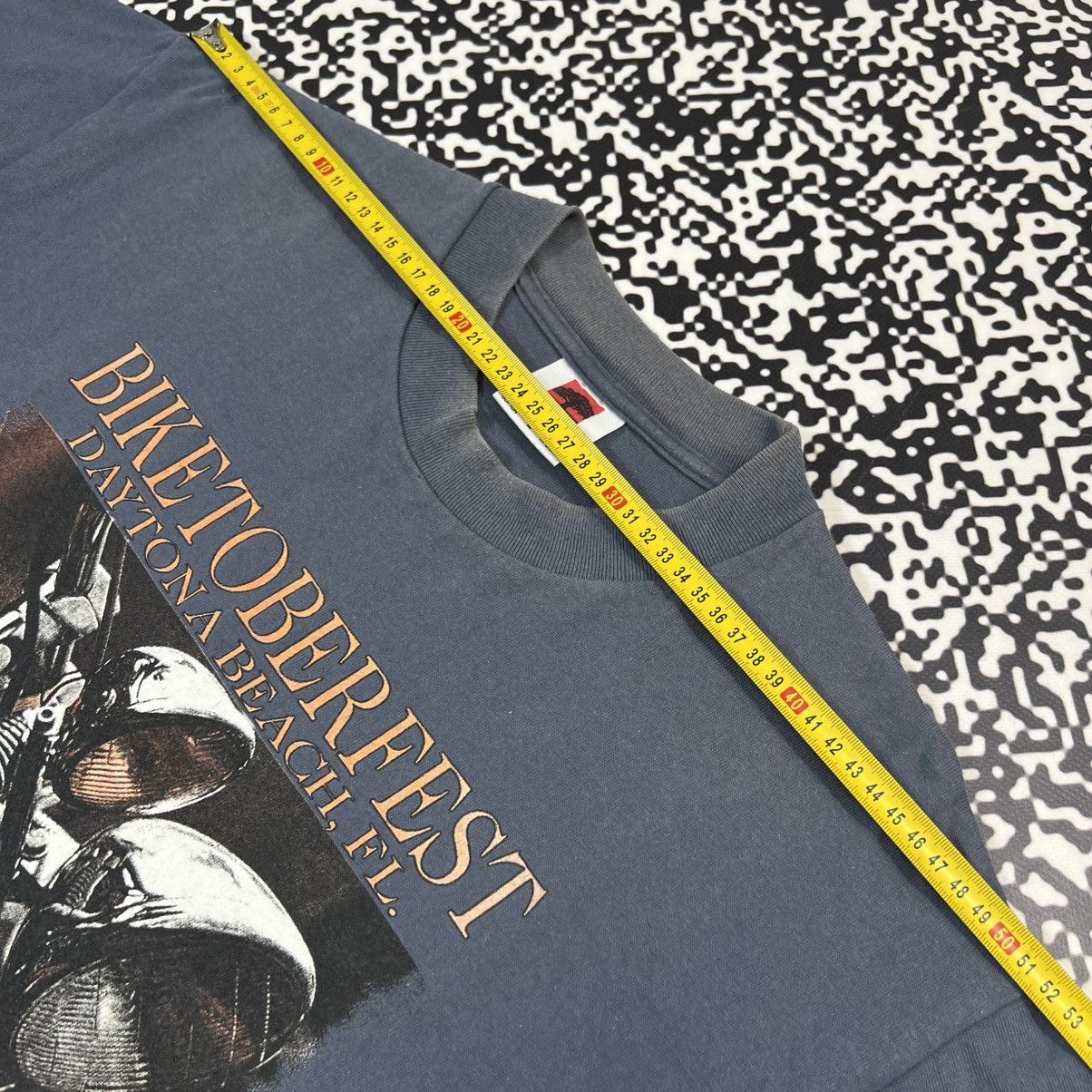 Harley Davidson Vintage 1998 Biketoberfest Harley Single Stitch Faded Tshirt Size US L / EU 52-54 / 3 - 16 Thumbnail
