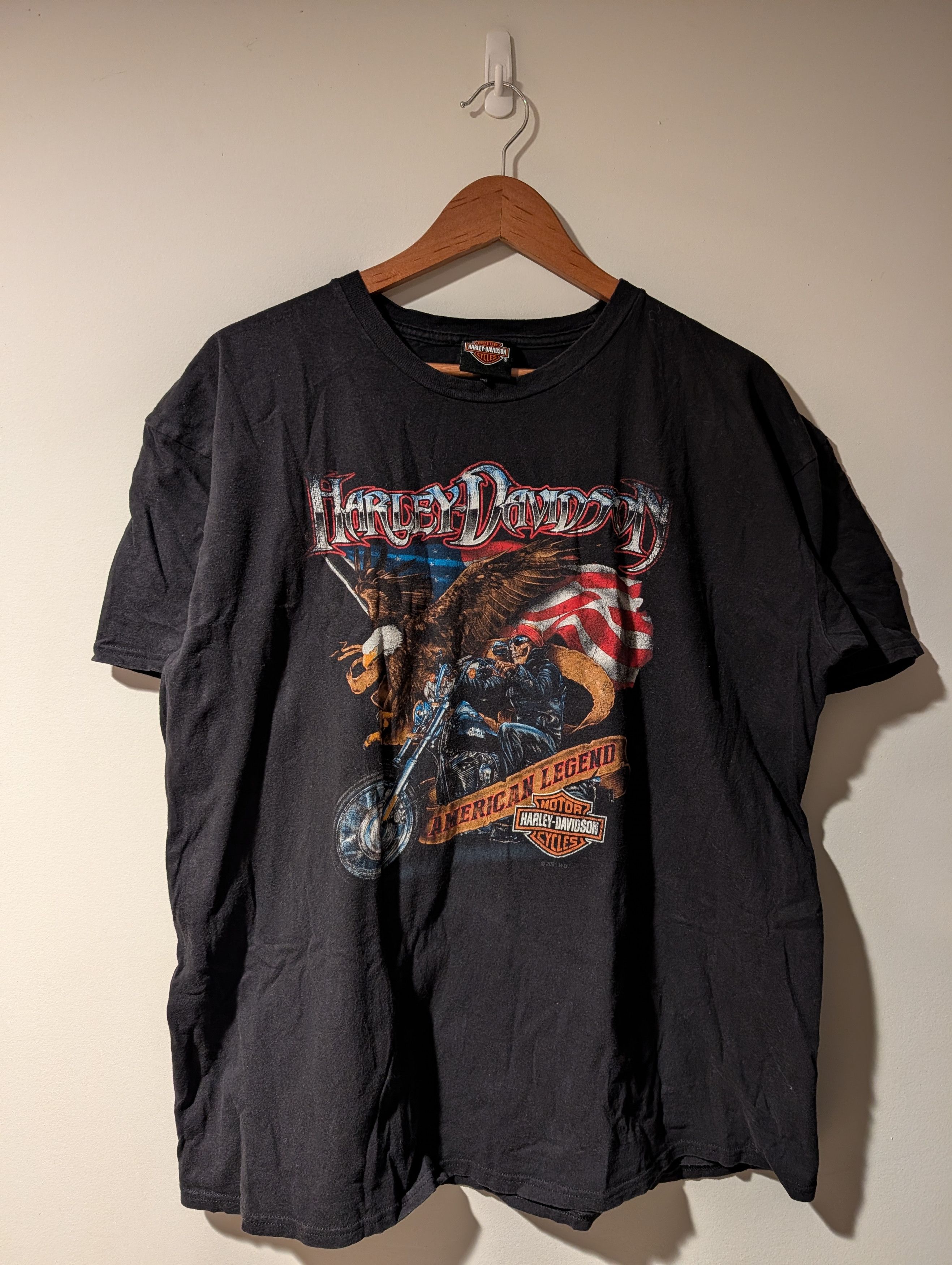 Harley Davidson Harley Davidson T-Shirt Myrtle Beach SC American Legend Bike Size US XL / EU 56 / 4 - 1 Thumbnail