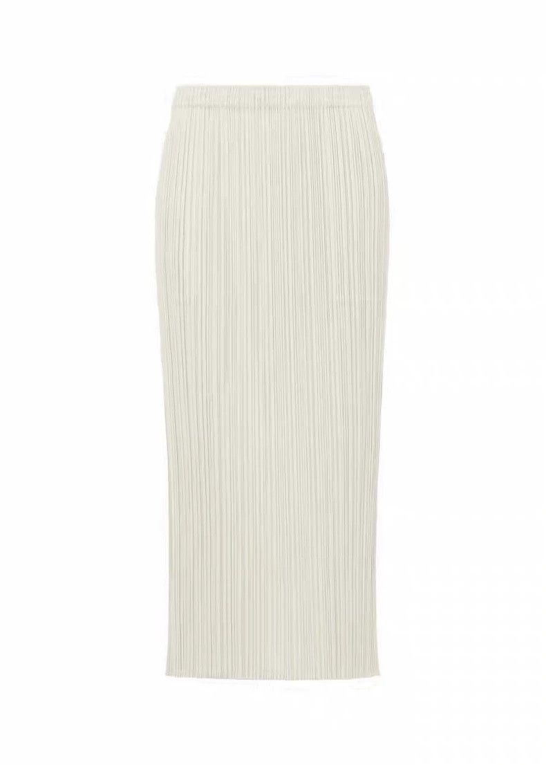 Issey Miyake Issey Miyake size:1 White pleated skirt Size 42" / US 20 - 2 Thumbnail