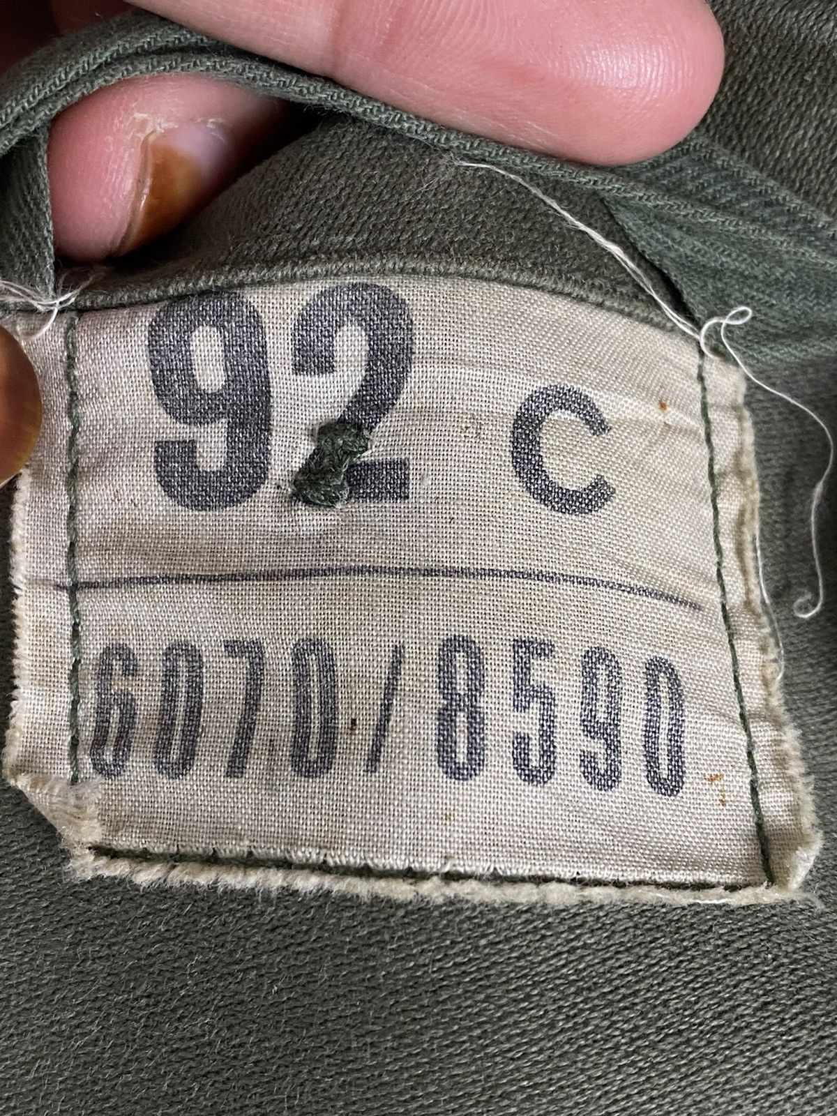 Vintage Vintage 70s Military Jacket Size US L / EU 52-54 / 3 - 15 Thumbnail