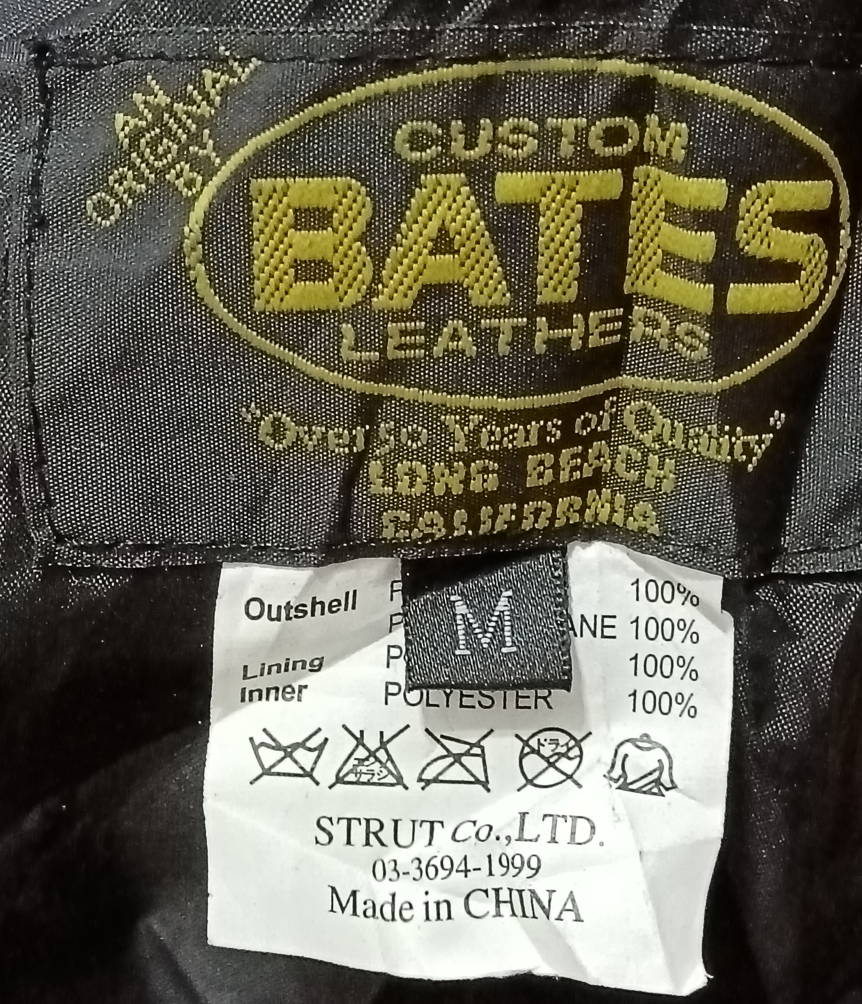 Sports Specialties CUSTOM BATES LEATHER WITH PAD PANT Size US 33 - 3 Thumbnail