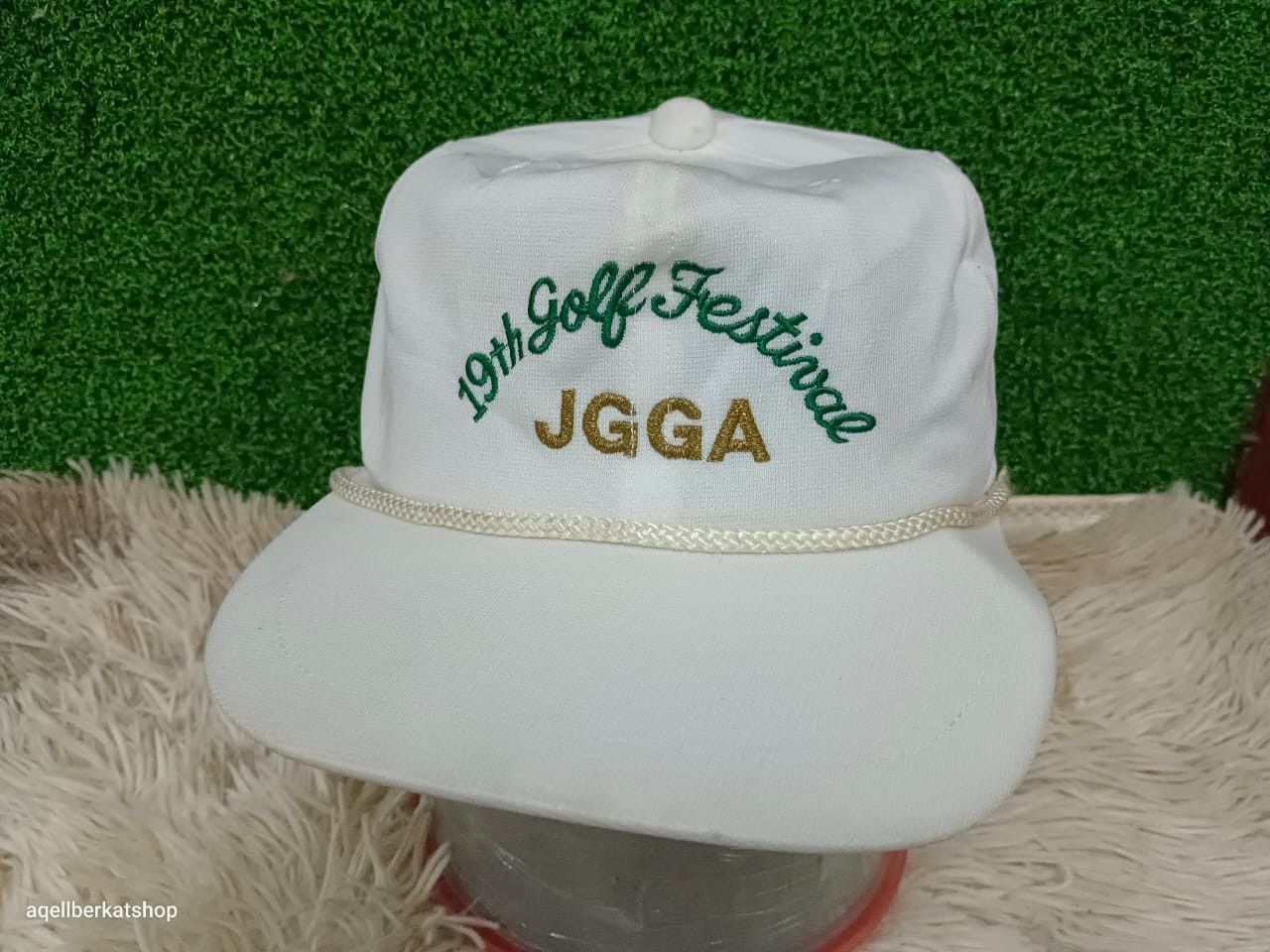 Japanese Brand VTG Mizuno Grand Monarch Gold Festival Cap Size ONE SIZE - 2 Thumbnail