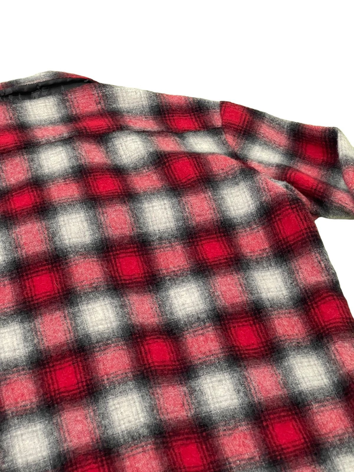 Schott Shadow Plaid Schott Bros Wool Flannel Shirt 5🟩8 Size US M / EU 48-50 / 2 - 16 Thumbnail