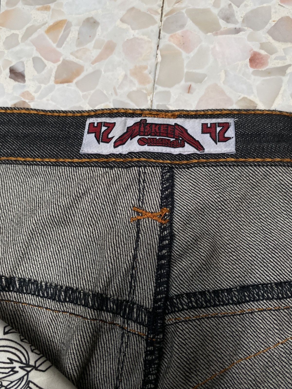 Japanese Brand × Vintage Vintage Japanese Brand Miskee Baggy Jeans 2000s Size US 43 - 8 Thumbnail