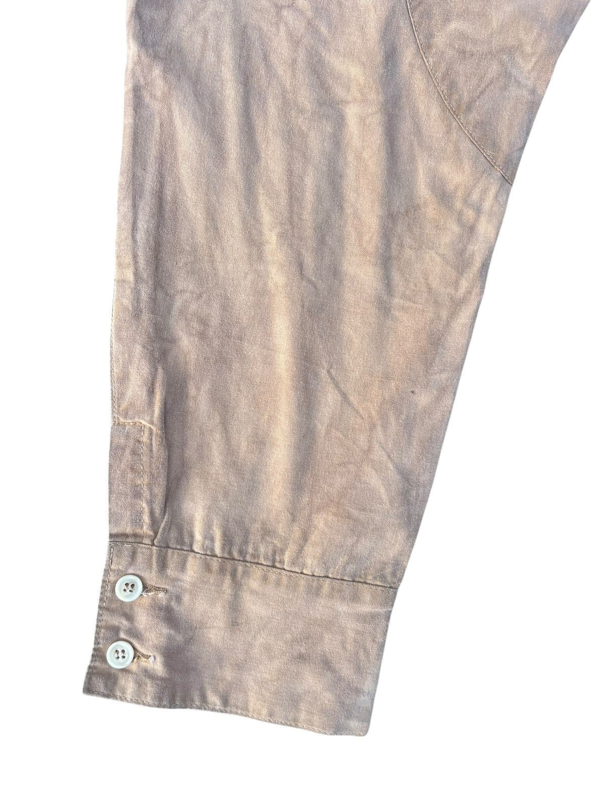 Vintage Vintage +8 Paris Rock Faded Waxed Fencing Trouser Pant Size US 30 / EU 46 - 12 Thumbnail
