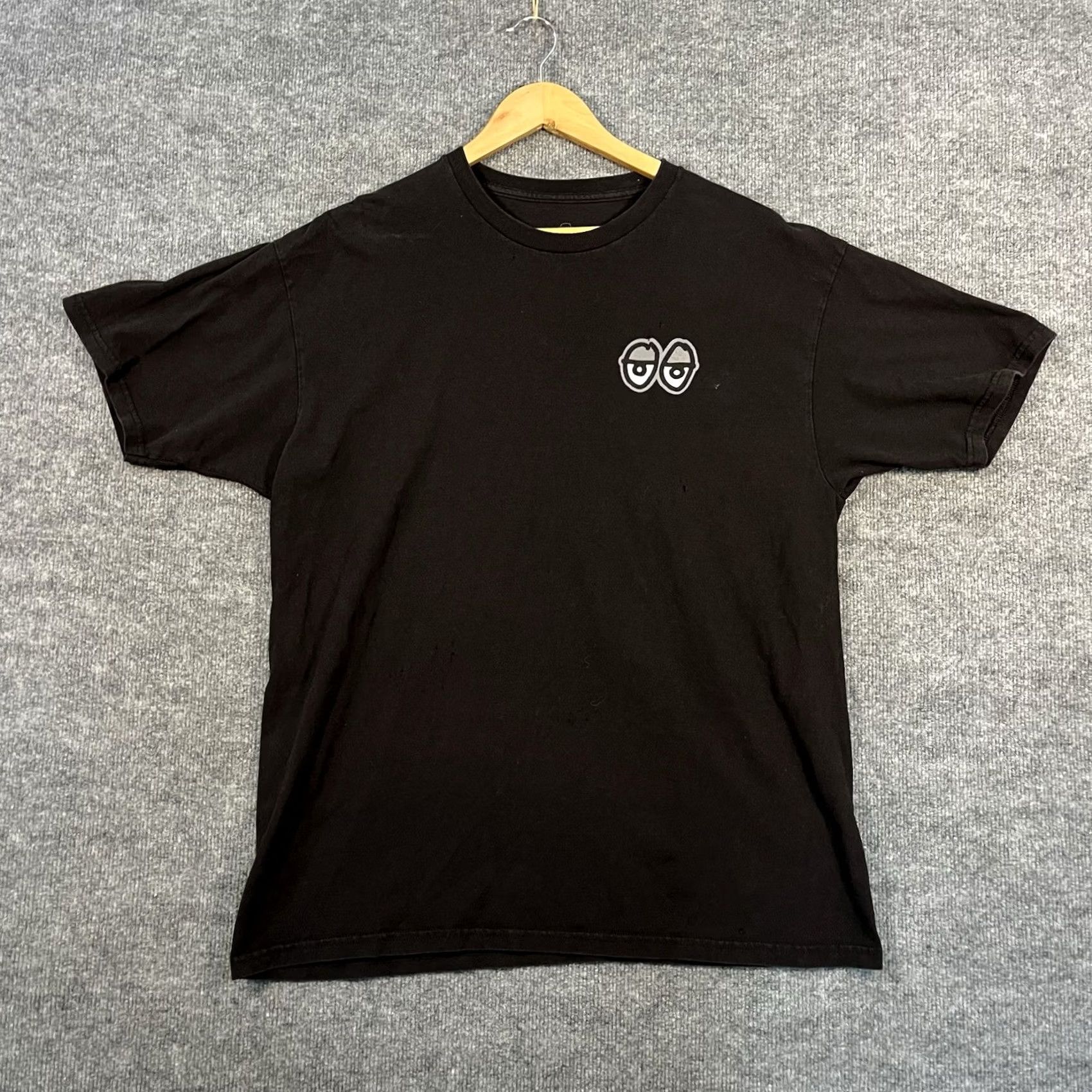 Vintage Krooked Skate Shirt XL Black Graphic Skateboard Gonz Vintage Size US XL / EU 56 / 4 - 2 Thumbnail