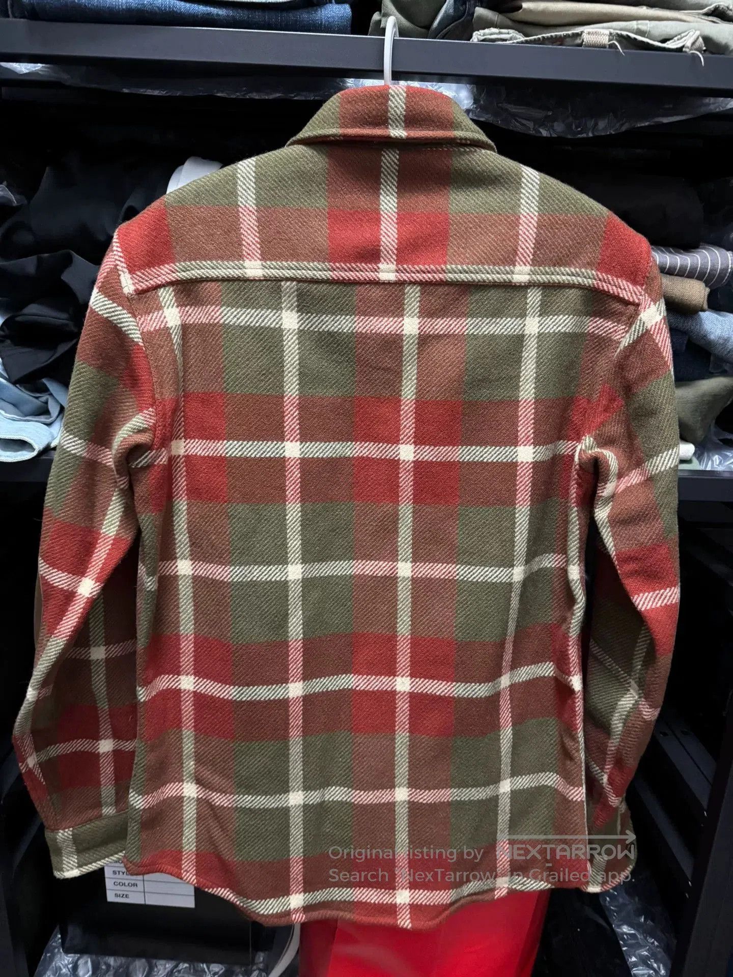 RRL Ralph Lauren wool plaid shirt for fall and winter. Size US XS / EU 42 / 0 - 5 Thumbnail
