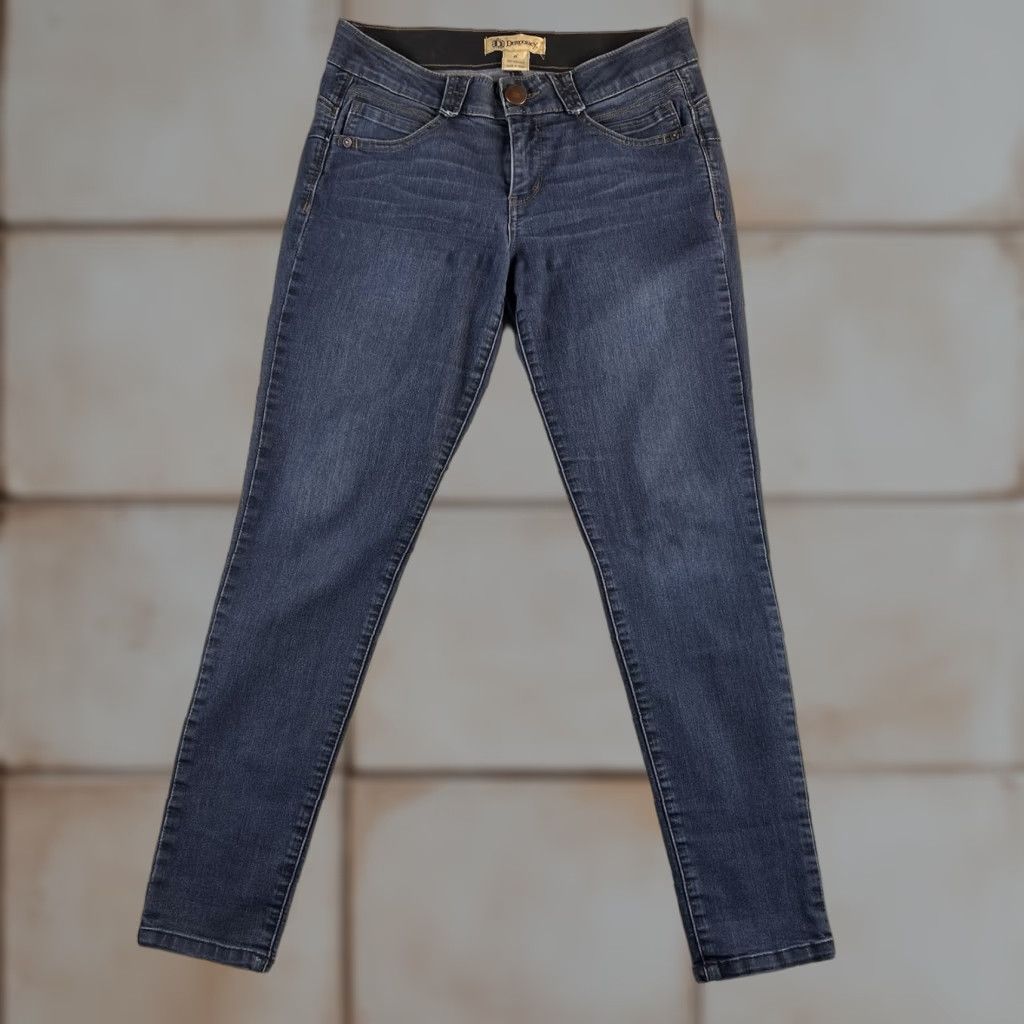 Vintage Democracy Jeans Womens Ab Solution Skinny Dark Wash Denim Size 6 Size 30" / US 8 / IT 44 - 1 Thumbnail