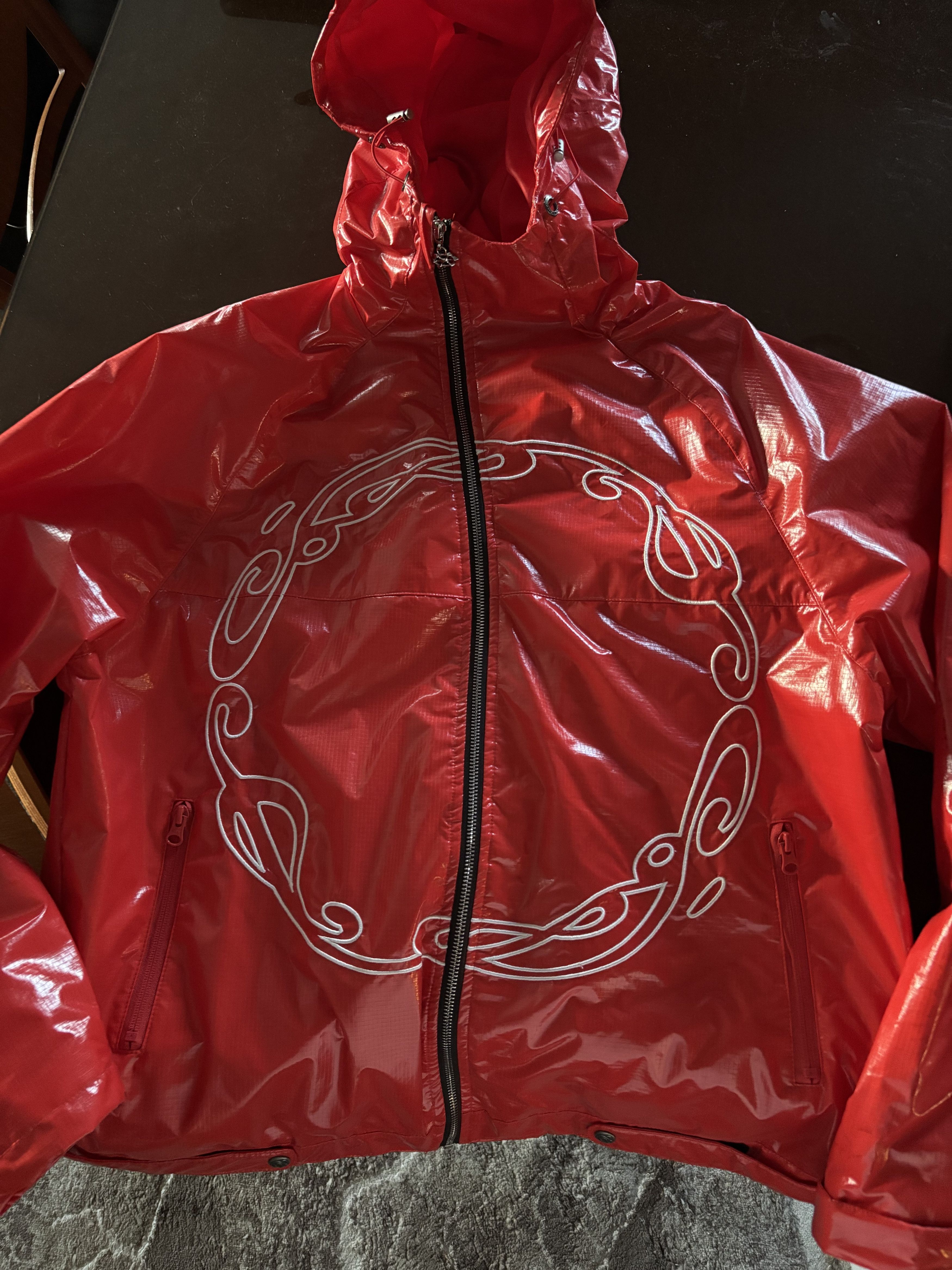 Other Davril Supply Red Windbreaker Jacket Size US L / EU 52-54 / 3 - 1 Thumbnail