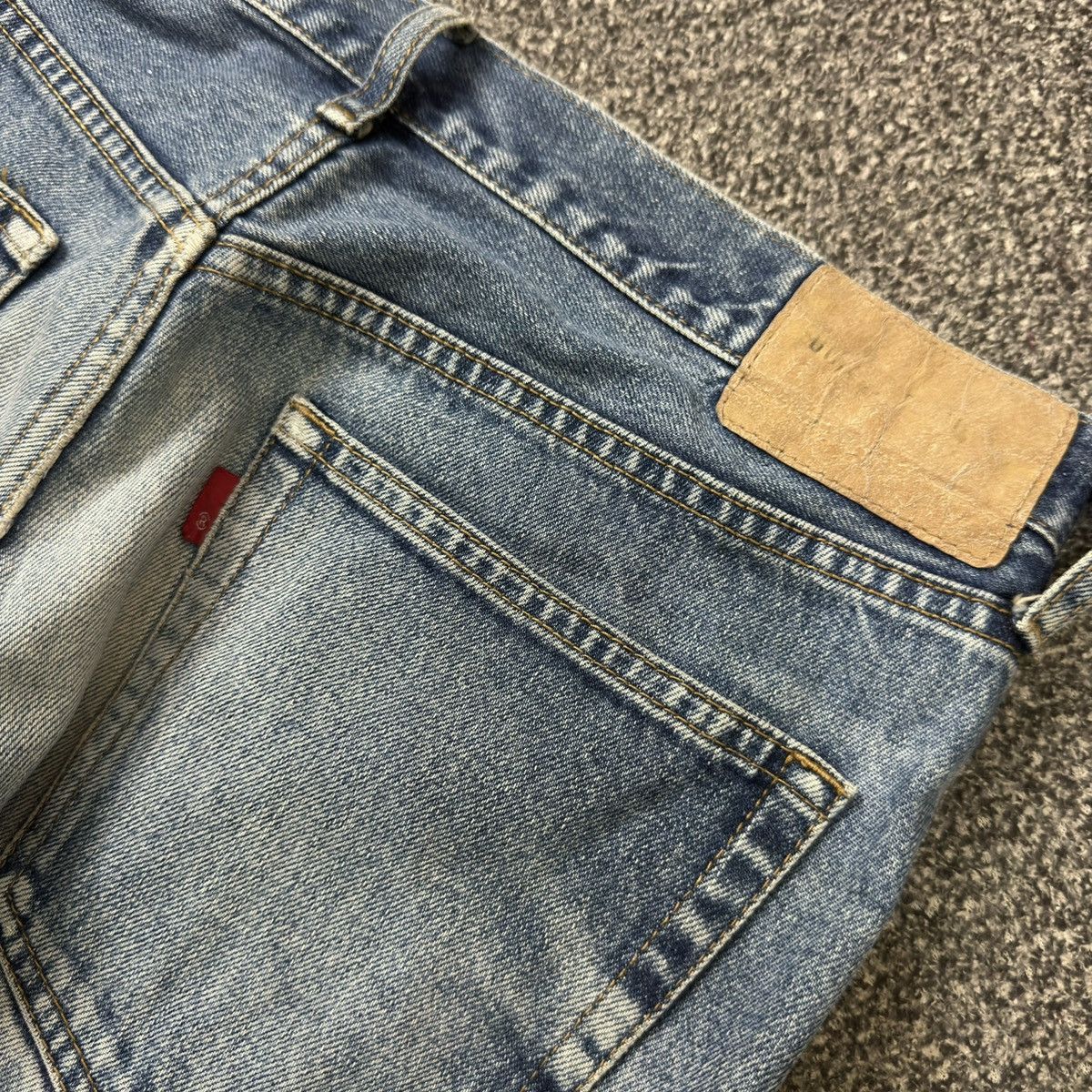 Warehouse 🔥🇯🇵 Vintage 90s Warehouse Distressed Denim Size US 31 - 11 Thumbnail