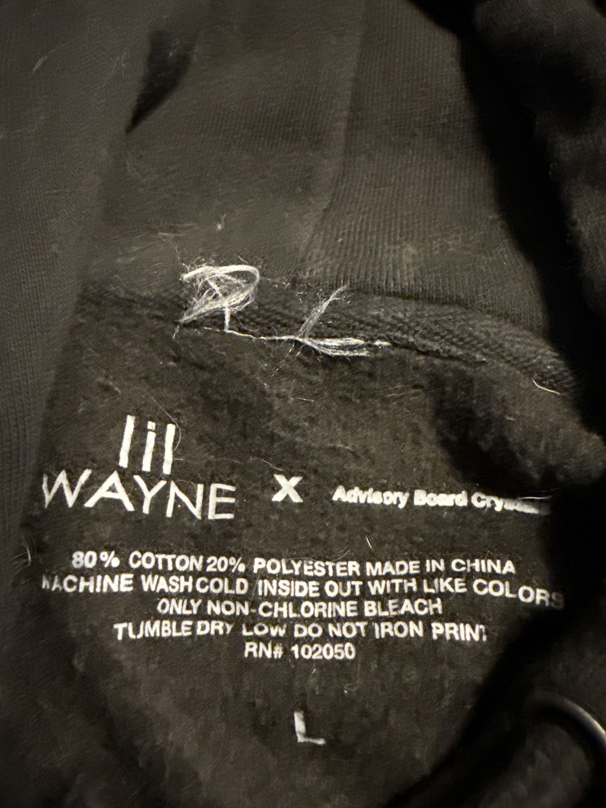 Advisory Board Crystals ABC X Lil Wayne Hoodie- Tha Carter V (5) - Official Merch - Size US L / EU 52-54 / 3 - 5 Thumbnail