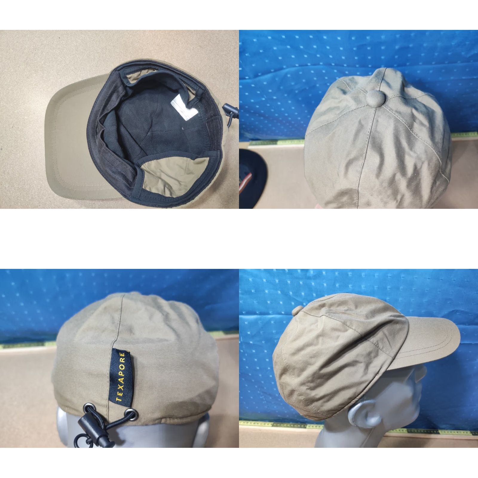 Jack Wolfskin Jack Wolfskin Cap Mens Size M Beige Texapore Hat Ear Flap Size ONE SIZE - 8 Thumbnail