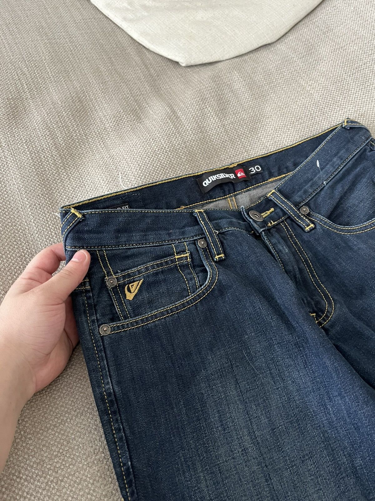 Quiksilver Quicksilver Jeans Size US 30 / EU 46 - 7 Thumbnail