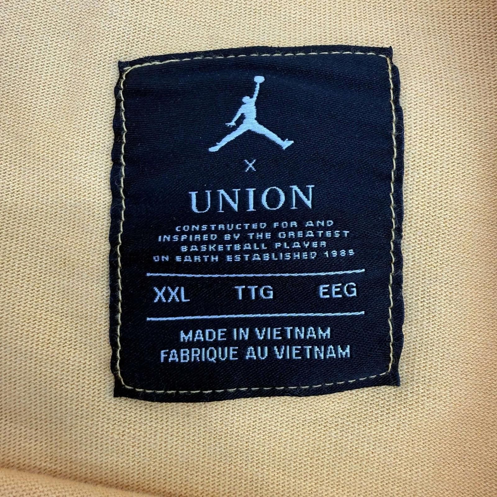 Jordan Brand Jordan x Union GFX Tee Sport Gold XXL Used Size US XXL / EU 58 / 5 - 2 Thumbnail