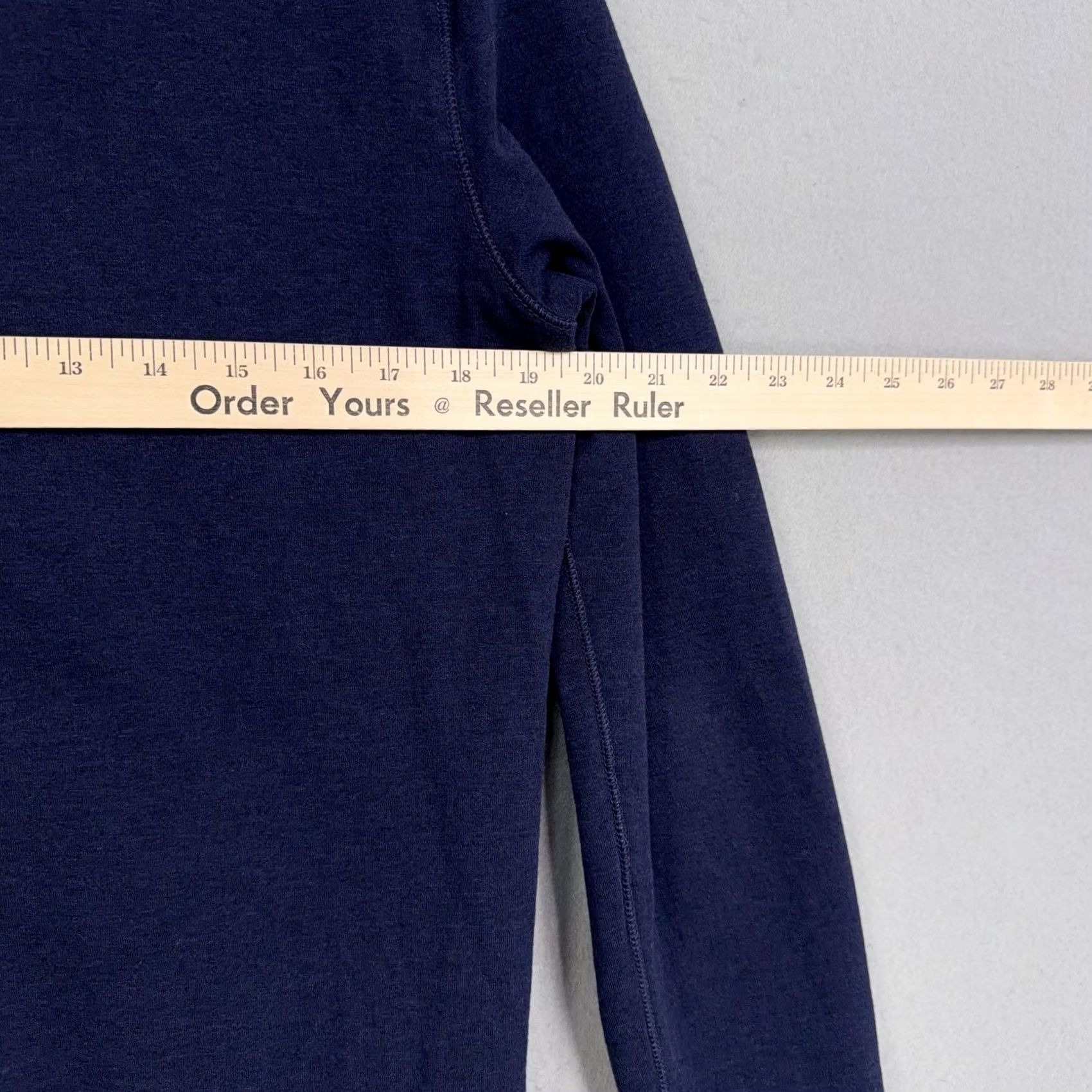 Vintage Tahari Sweater Mens M Blue Quarter Zip Mock Neck Knit Pullover Soft Casual Size US M / EU 48-50 / 2 - 7 Thumbnail