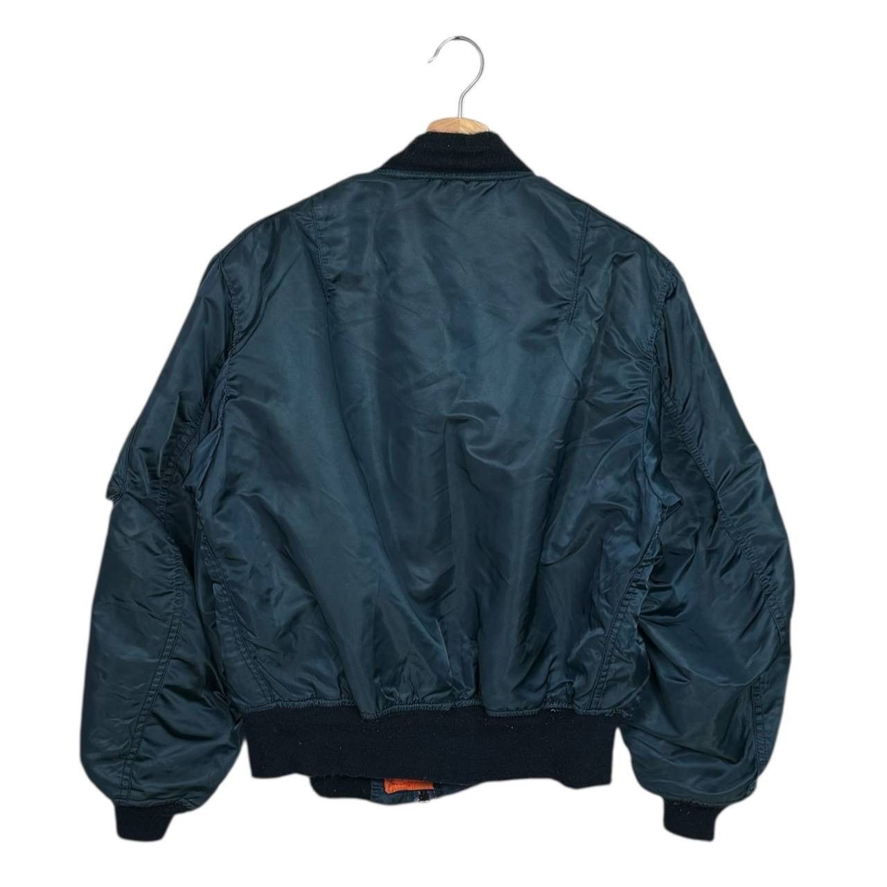 Alpha Industries VTG Alpha Industries MA-1 Bomber Flight Jacket Large USA Size US L / EU 52-54 / 3 - 2 Thumbnail