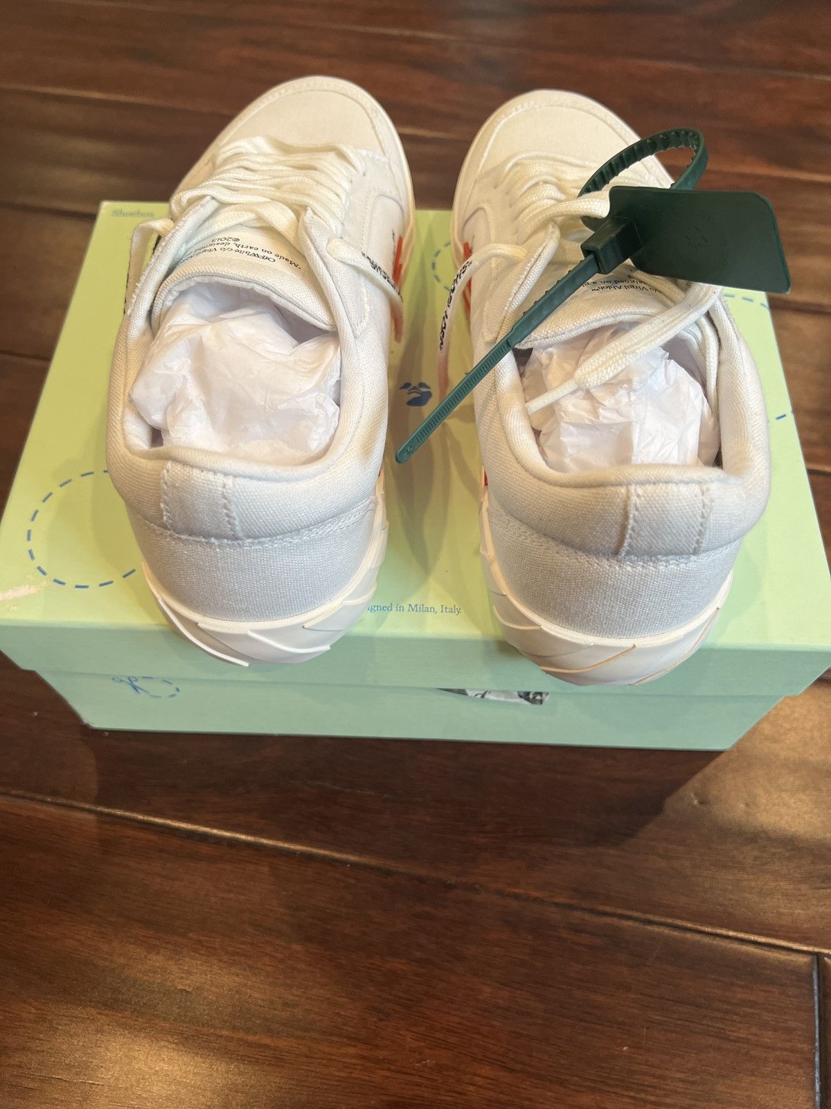 Off-White Off white low vulcanized canvas Size US 9 / IT 39 - 2 Thumbnail