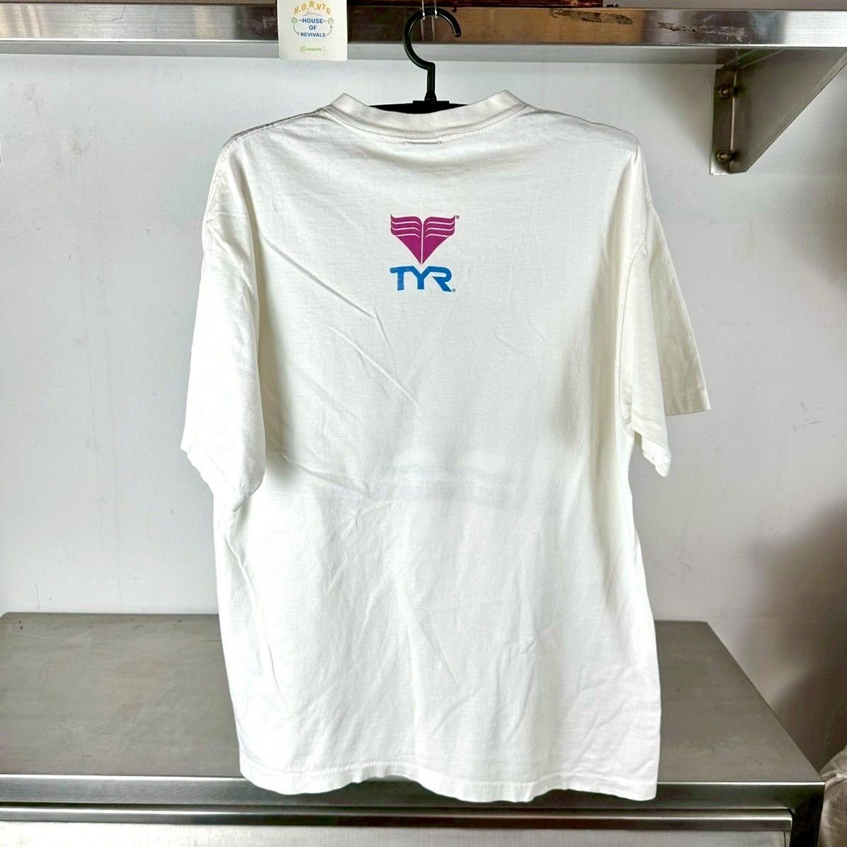 Vintage 90s The Brain of a Swimmer Computer Humor Artwork Tee Size US XL / EU 56 / 4 - 2 Thumbnail