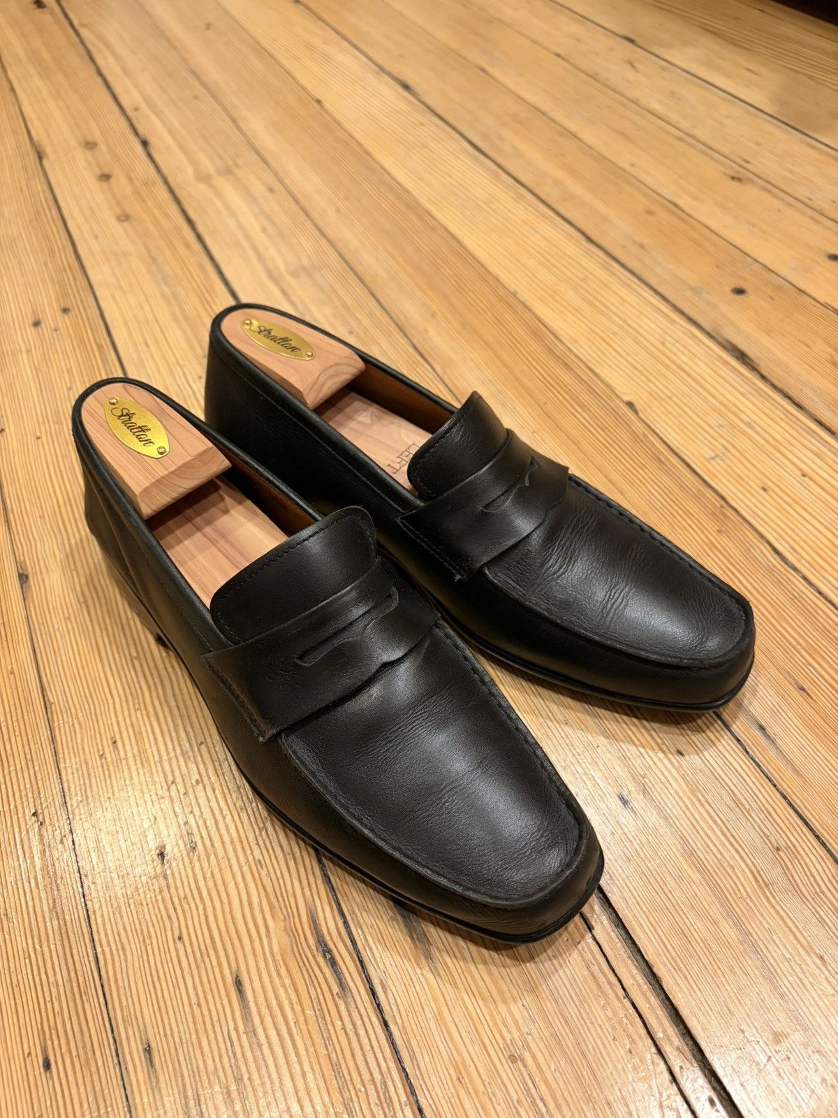 J.M. Weston JM Weston 625 Loafer Black 7.5E Size US 7.5 / EU 40-41 - 1 Thumbnail
