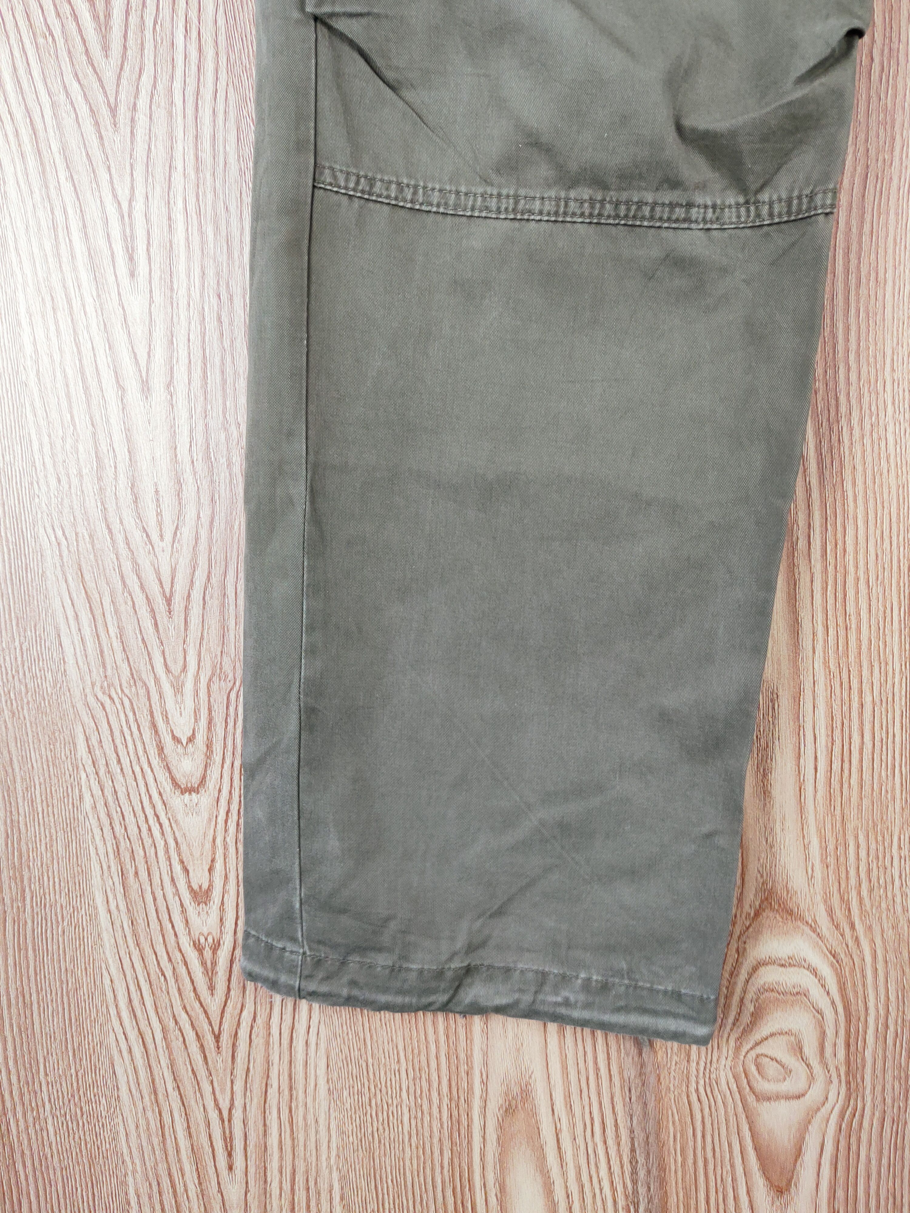 Japanese Brand Uniqlo Green Multipocket Tactical Cargo Pants #W207 Size US 32 / EU 48 - 4 Thumbnail