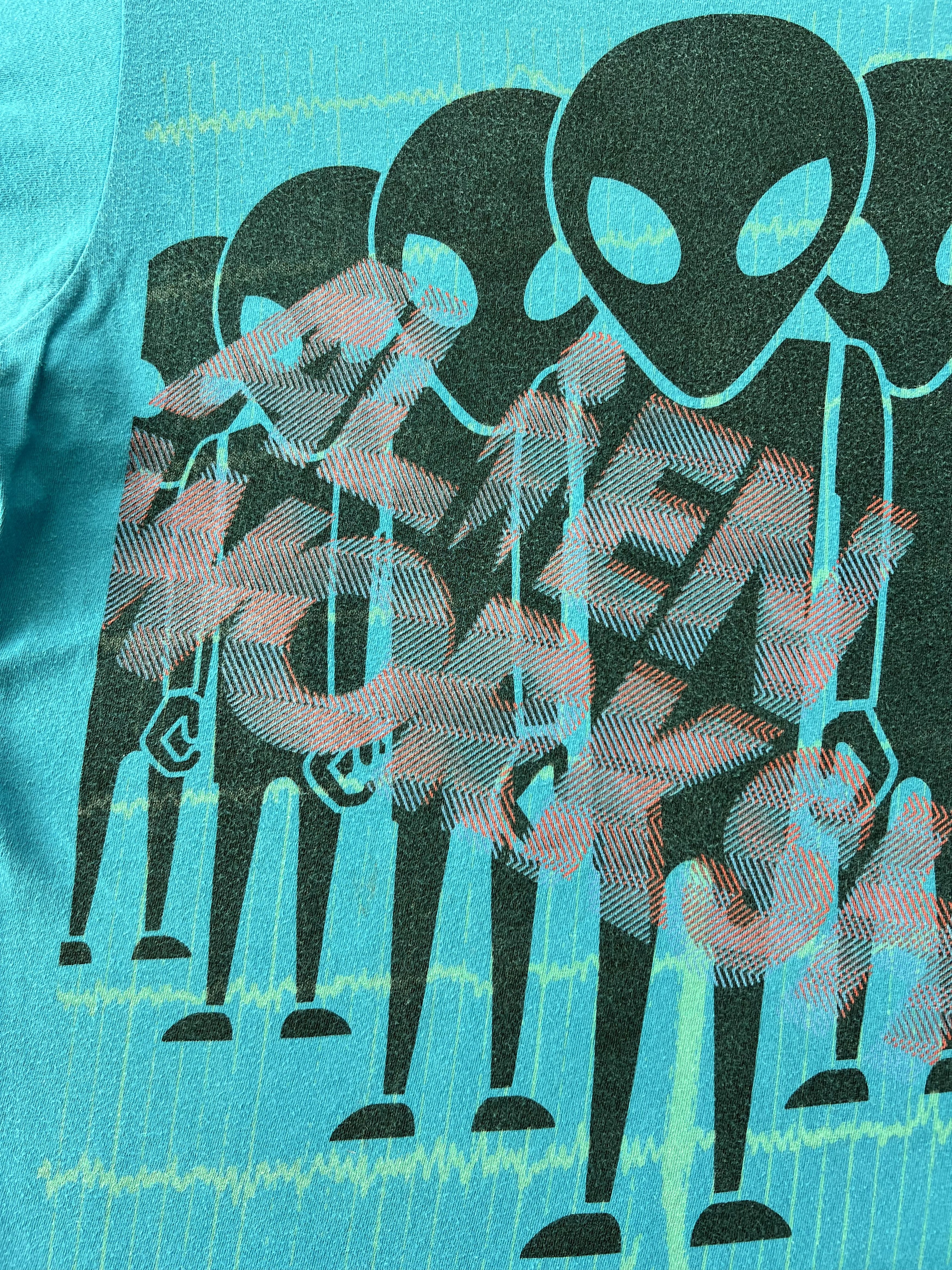 Alien Workshop Vintage 2000s Alien Workshop Skateboards Blue T-shirt Size US M / EU 48-50 / 2 - 5 Thumbnail