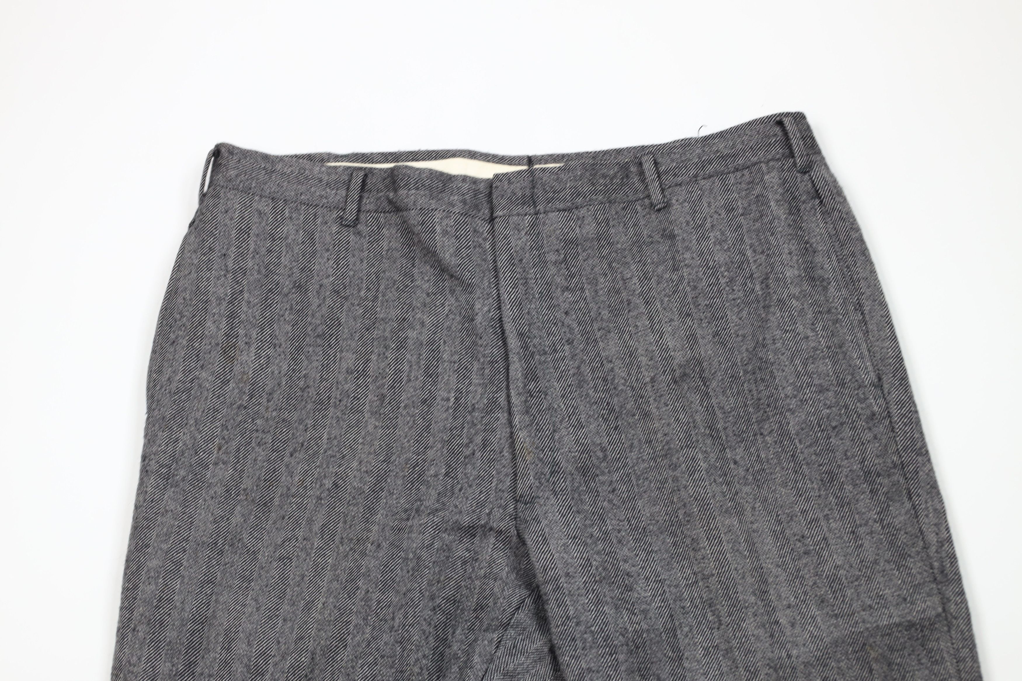 Vintage Vintage 60s 70s Streetwear Herringbone Chino Pants USA Size US 36 / EU 52 - 2 Thumbnail