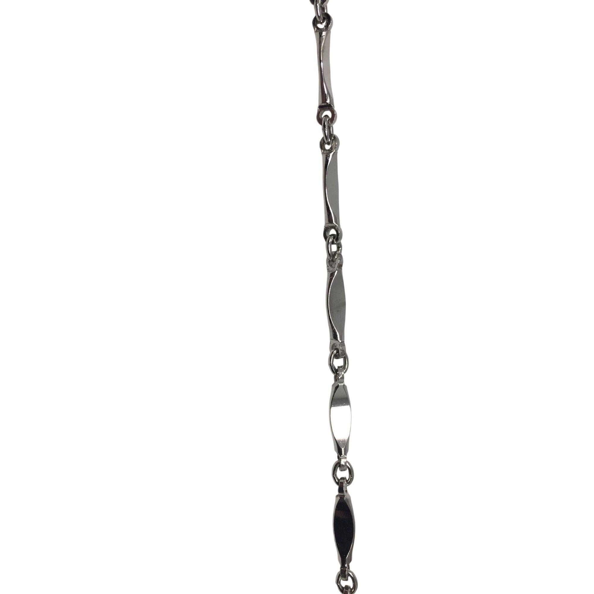 Other Vintage Silver tone Tie Clip with Chain Size ONE SIZE - 3 Thumbnail