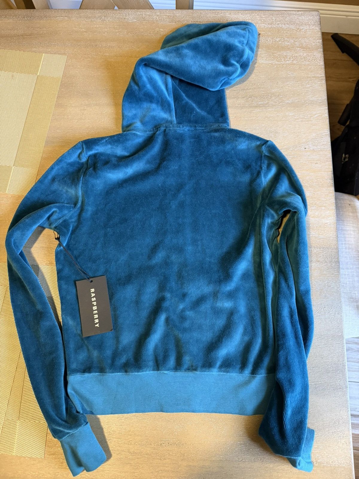 The GV Gallery Paris Hilton Velour Hoodie Size XS / US 0-2 / IT 36-38 - 4 Thumbnail