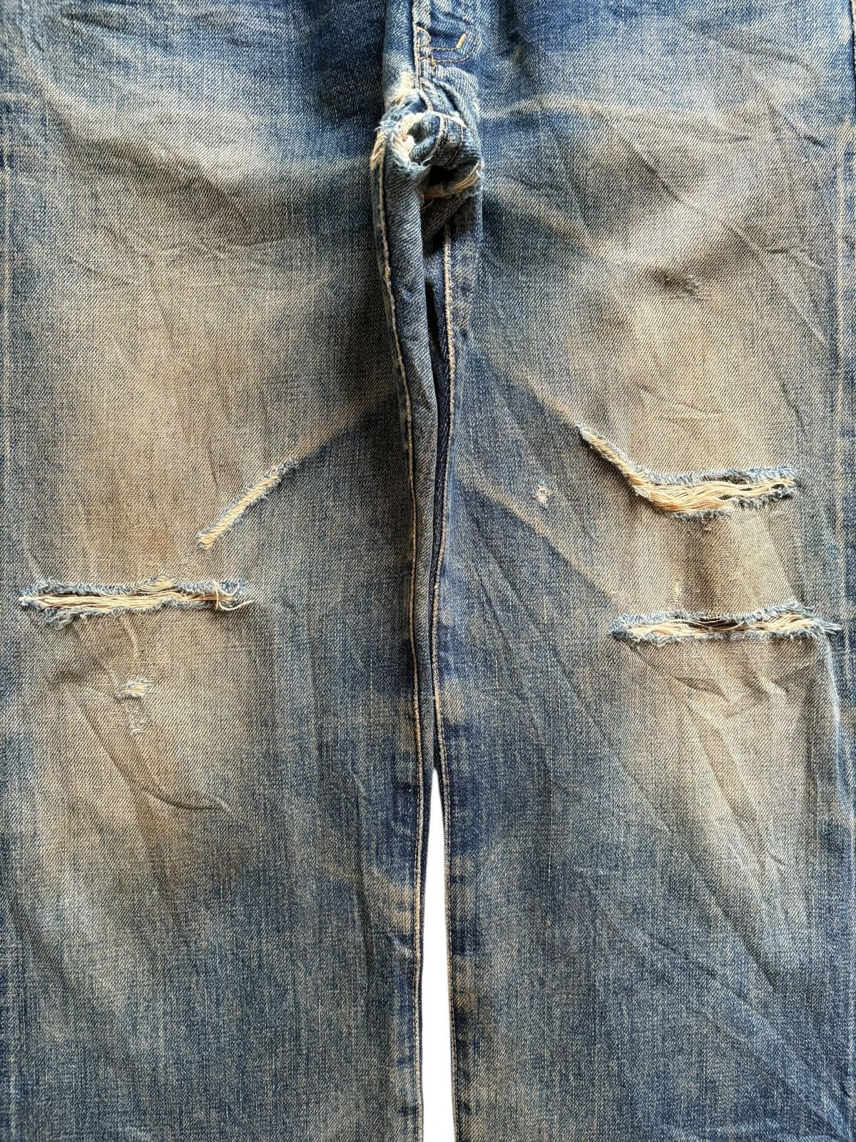 Levi's Vintage 80s Levis 503 BXX Big E Distressed Baggy Jean Size US 31 - 5 Thumbnail
